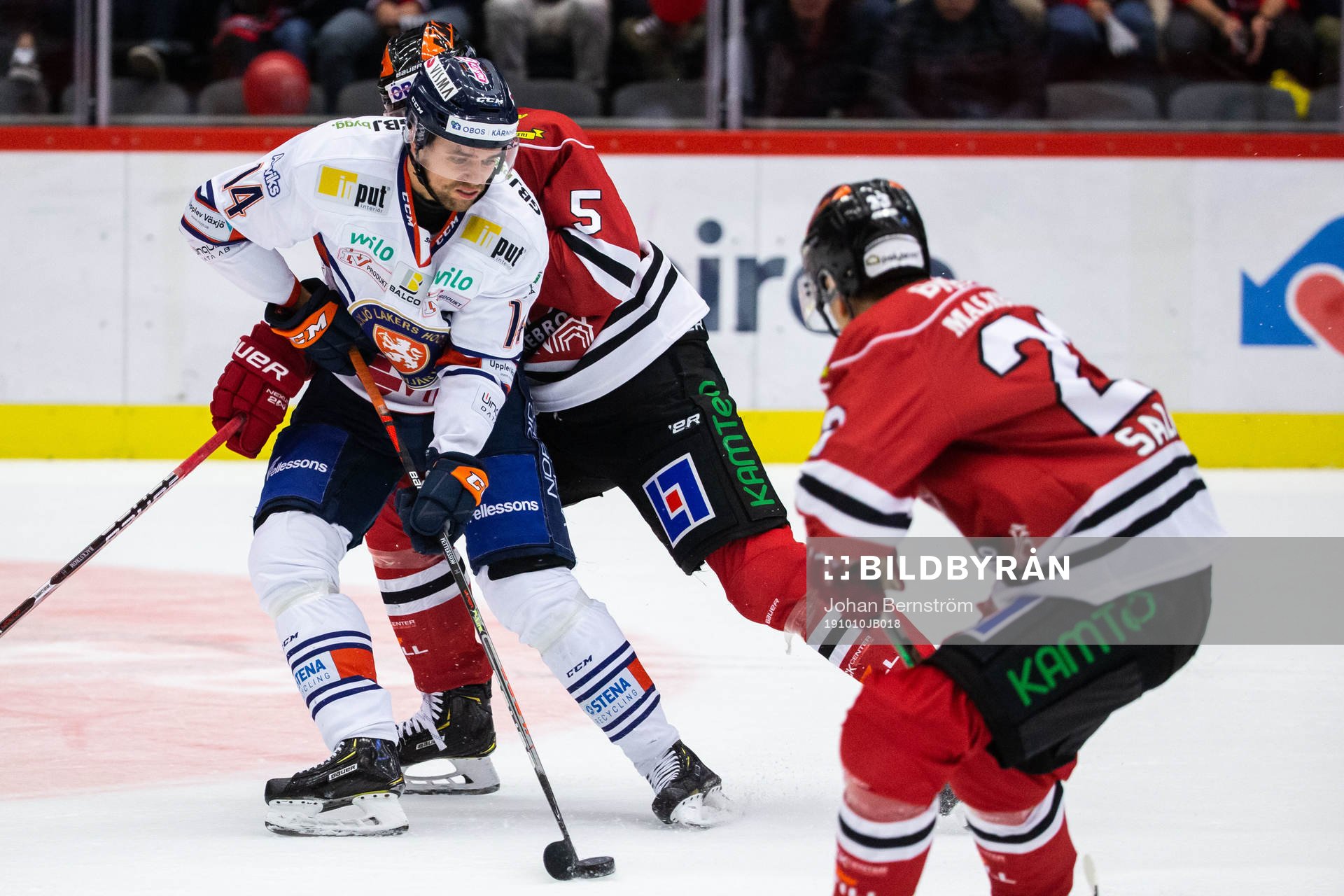 Växjös Emil Pettersson och Örebros Gustav Backström