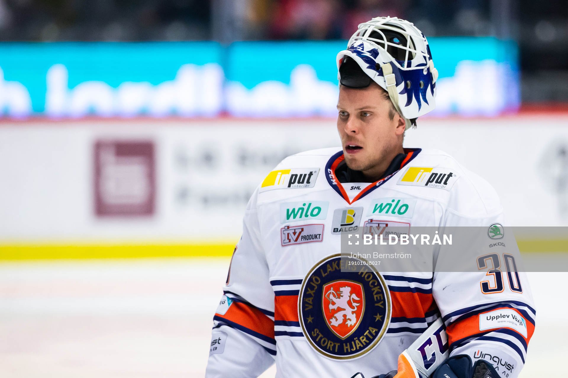 Växjös målvakt Viktor Fasth