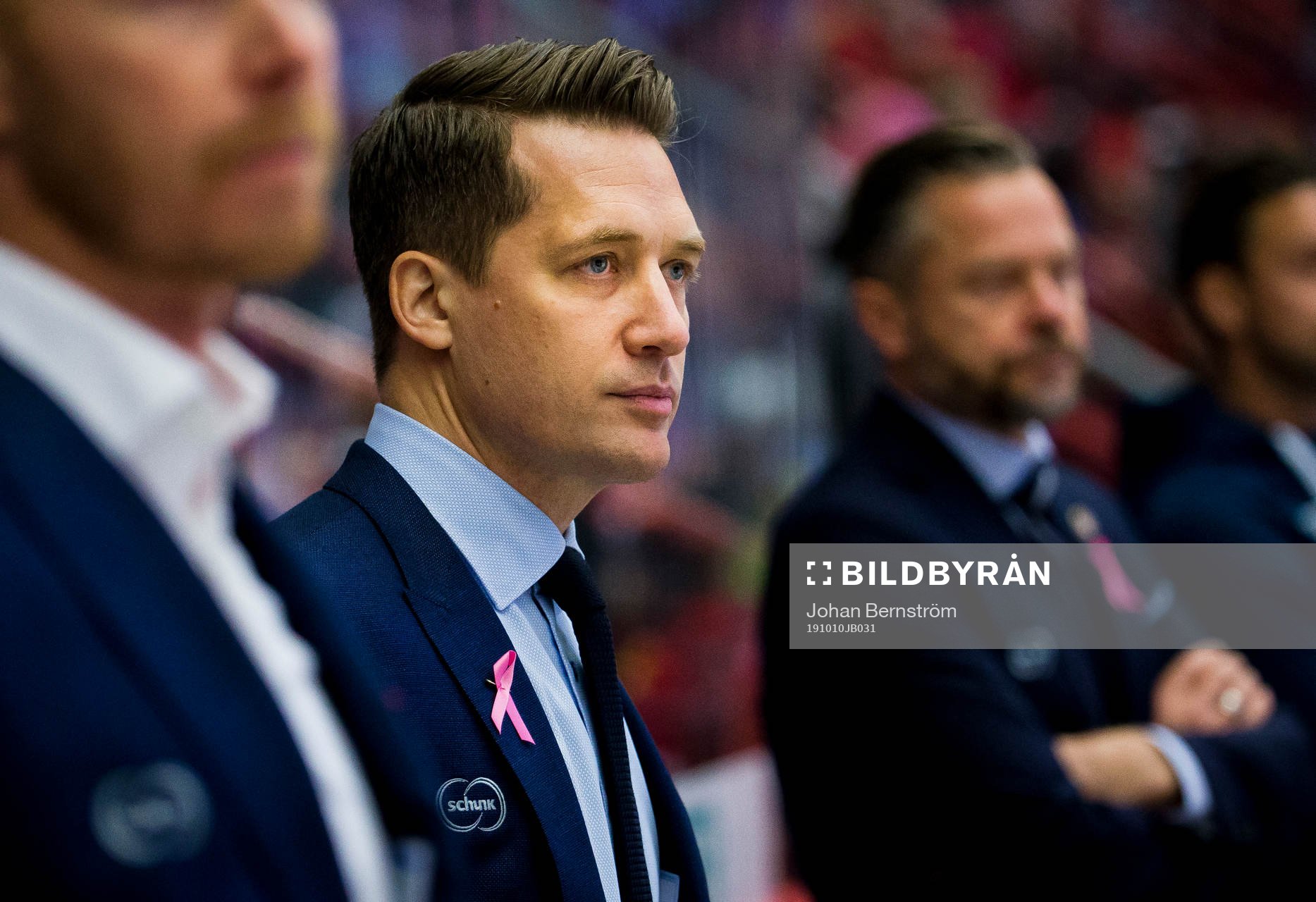 Växjös tränare Sam Hallam