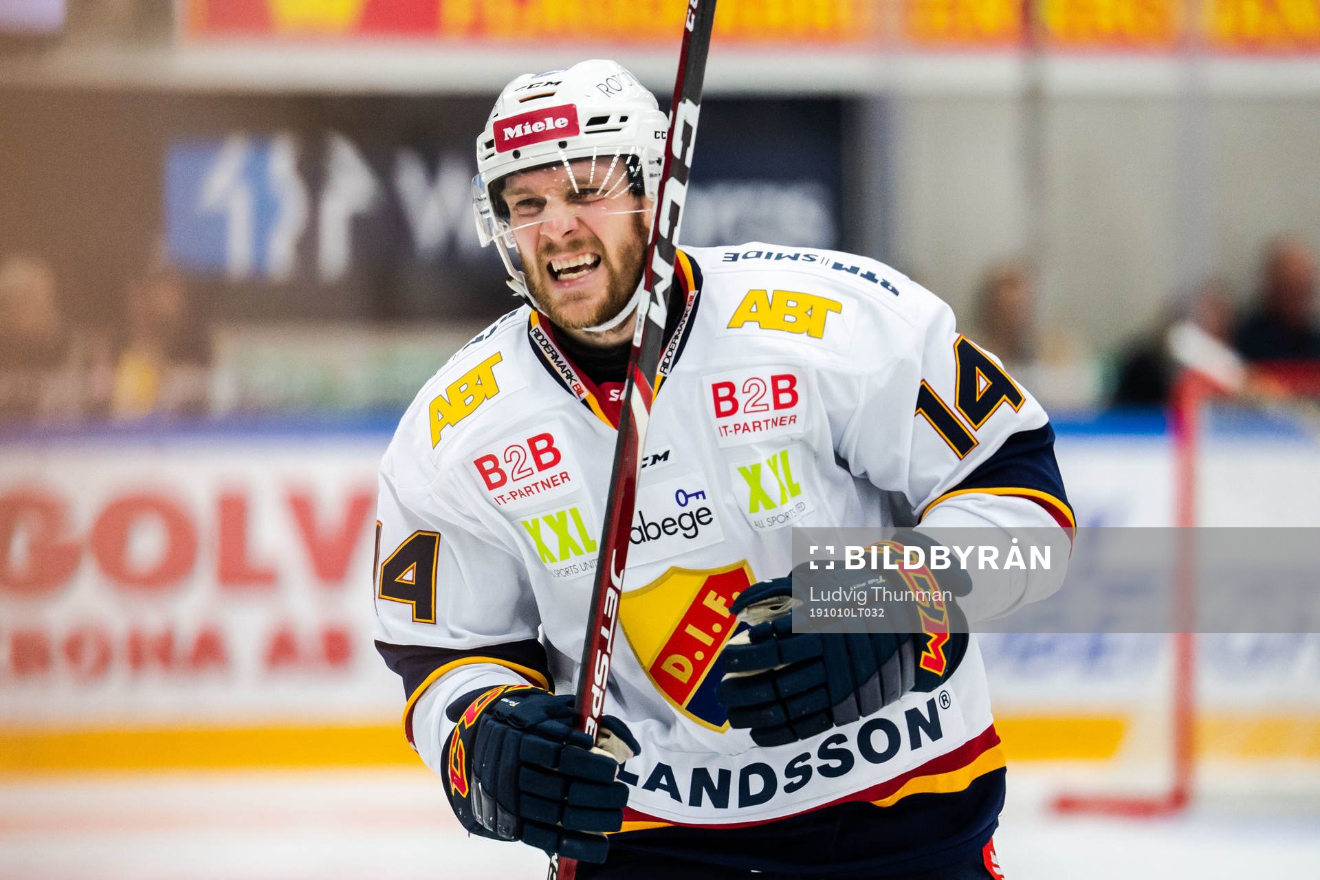 Djurgårdens Tom Wandell har ont