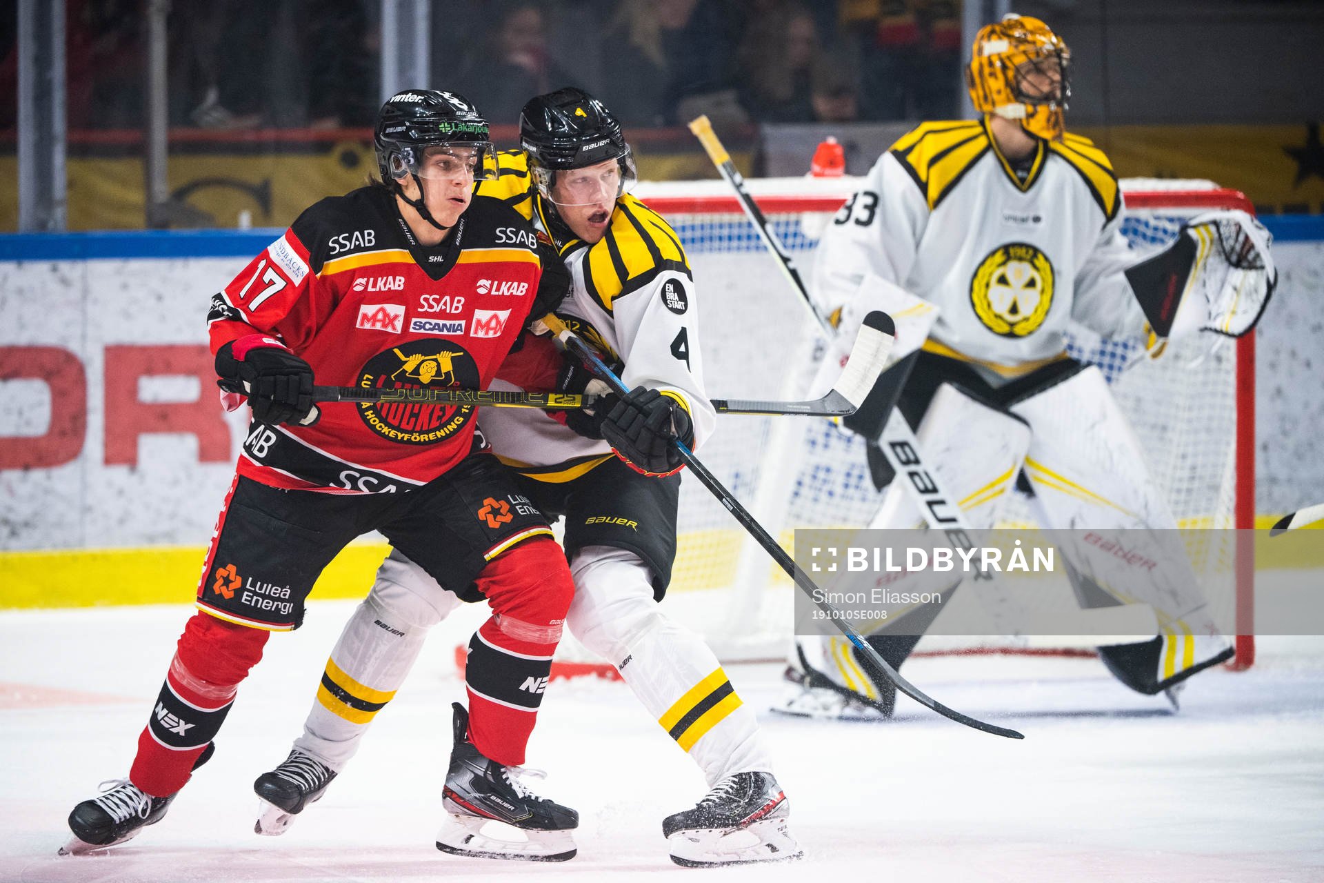 Luleås Isac Brännström och Brynäs Niclas Lundgren