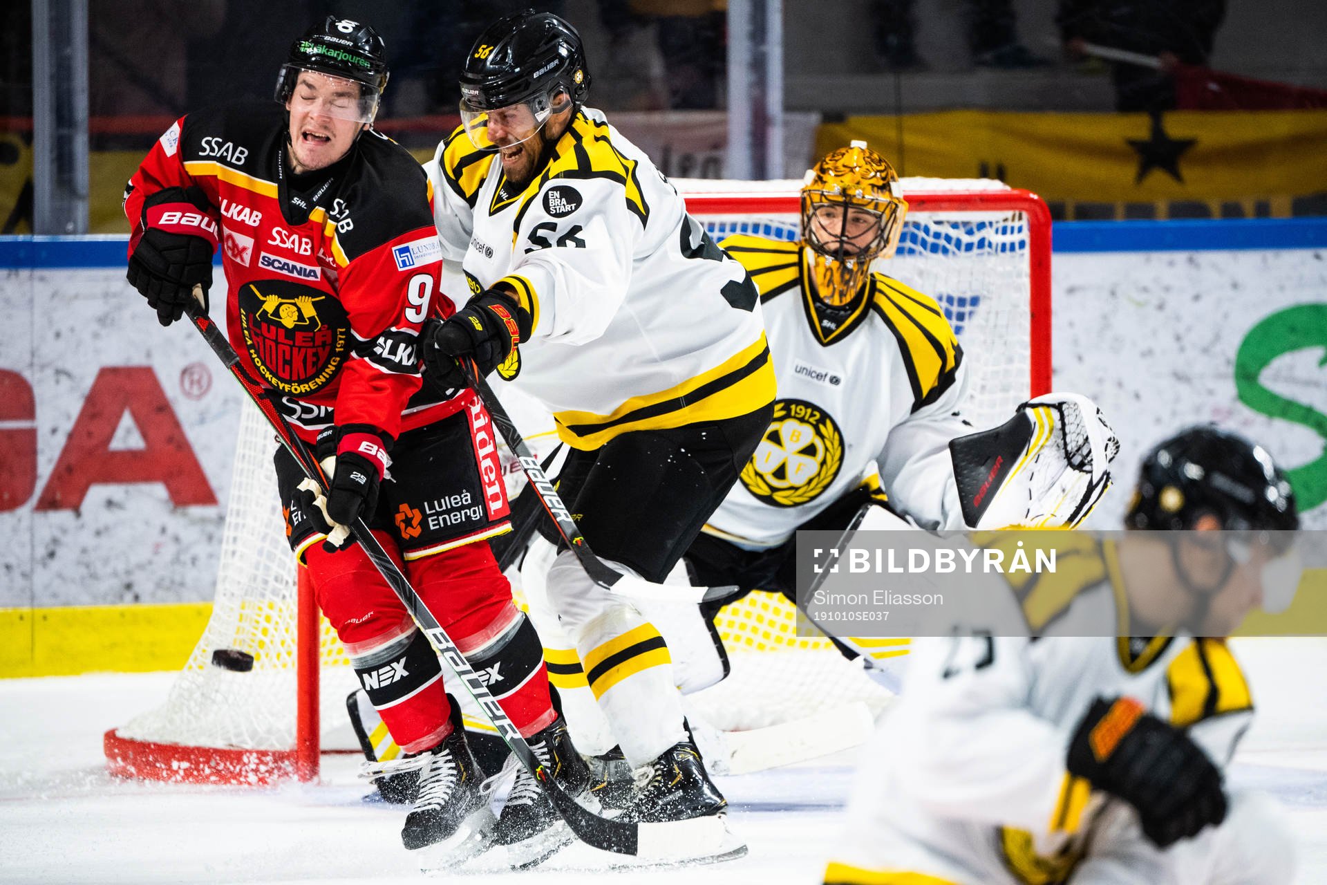 Luleås Austin Farley och Brynäs Jonathan Sigalet