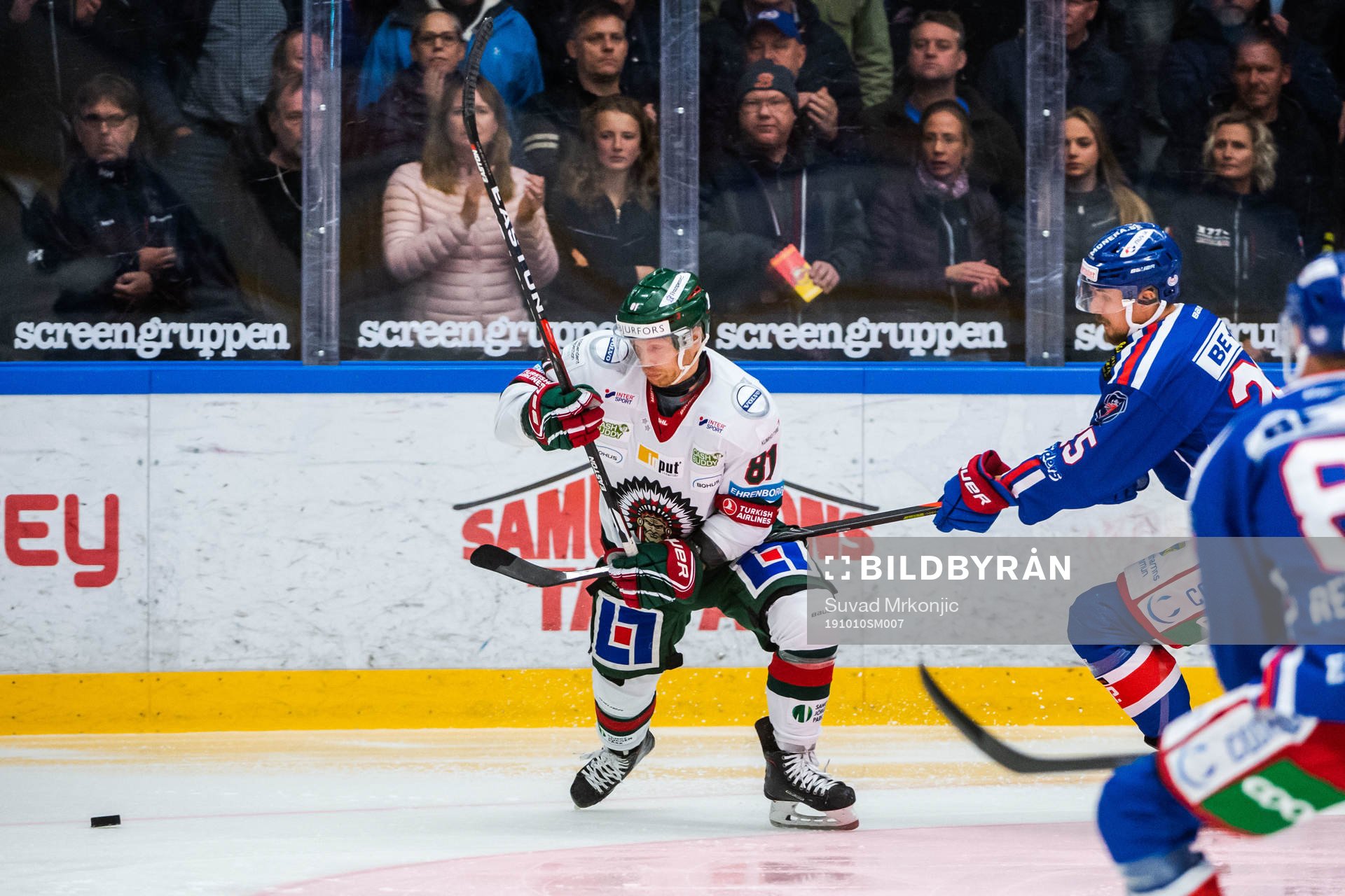 Frölundas Ryan Lasch och Oskarshamns Johannes Salmonsson