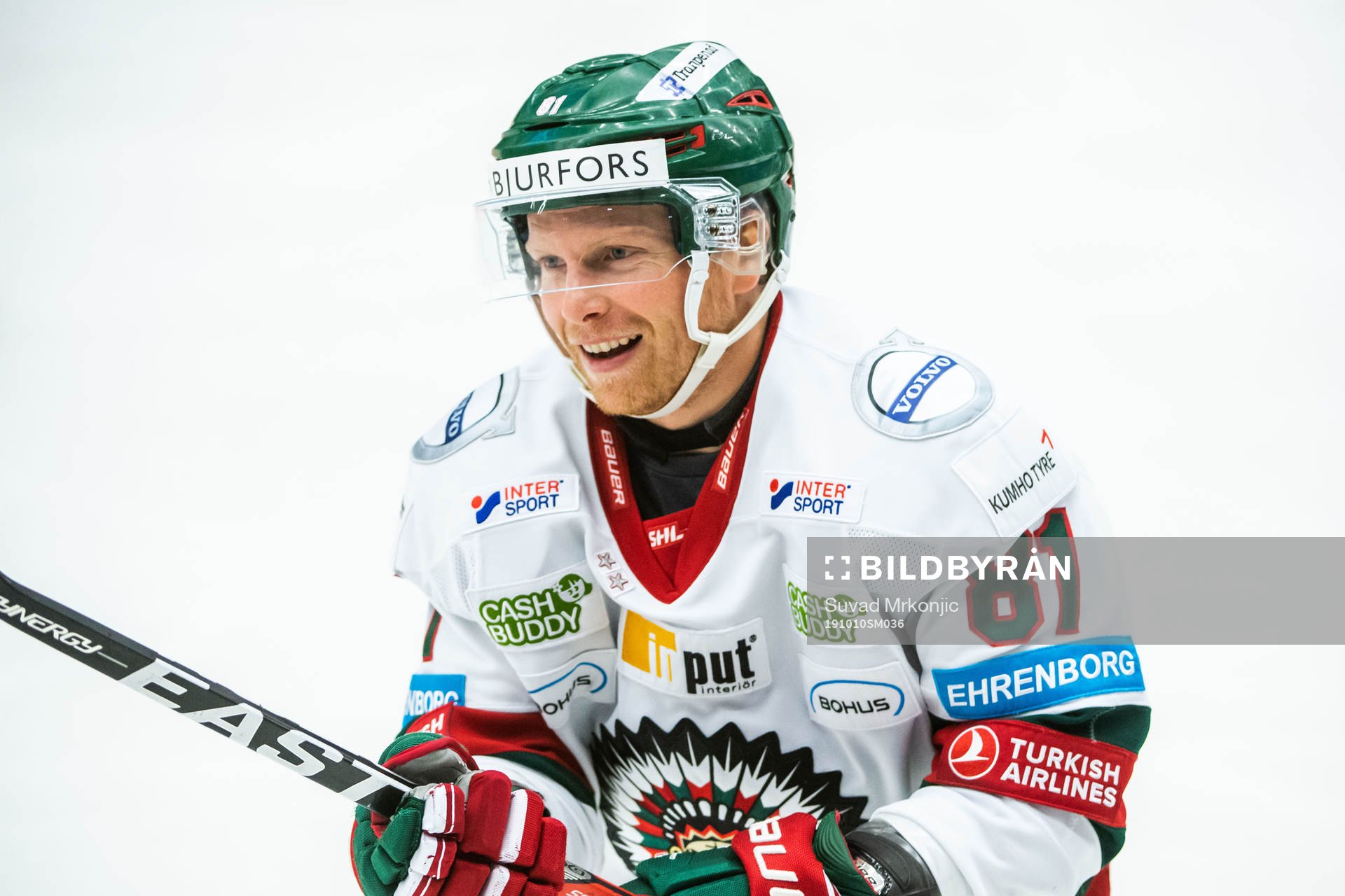 Frölundas Ryan Lasch jublar