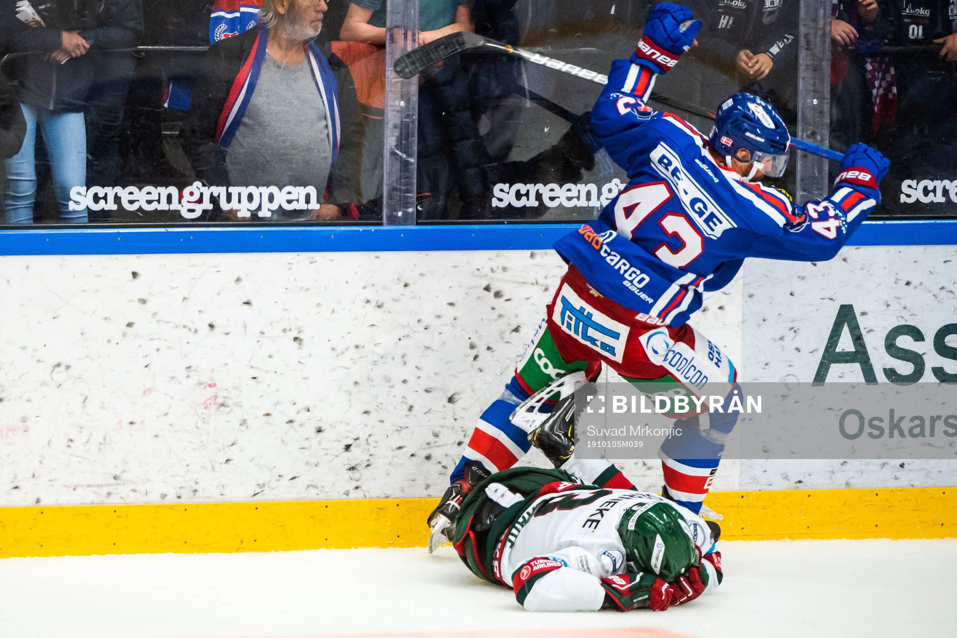 Oskarshamns Nichlas Hardt tilldelas matchstraff