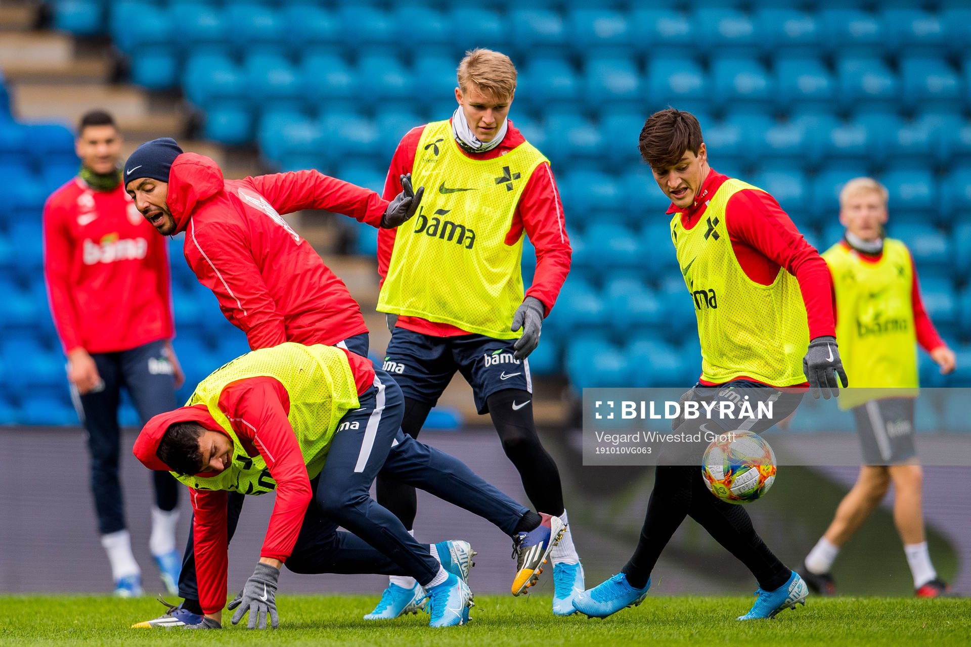 Haitam Aleesami, Mohamed Elyounoussi, Martin Ødegaard and