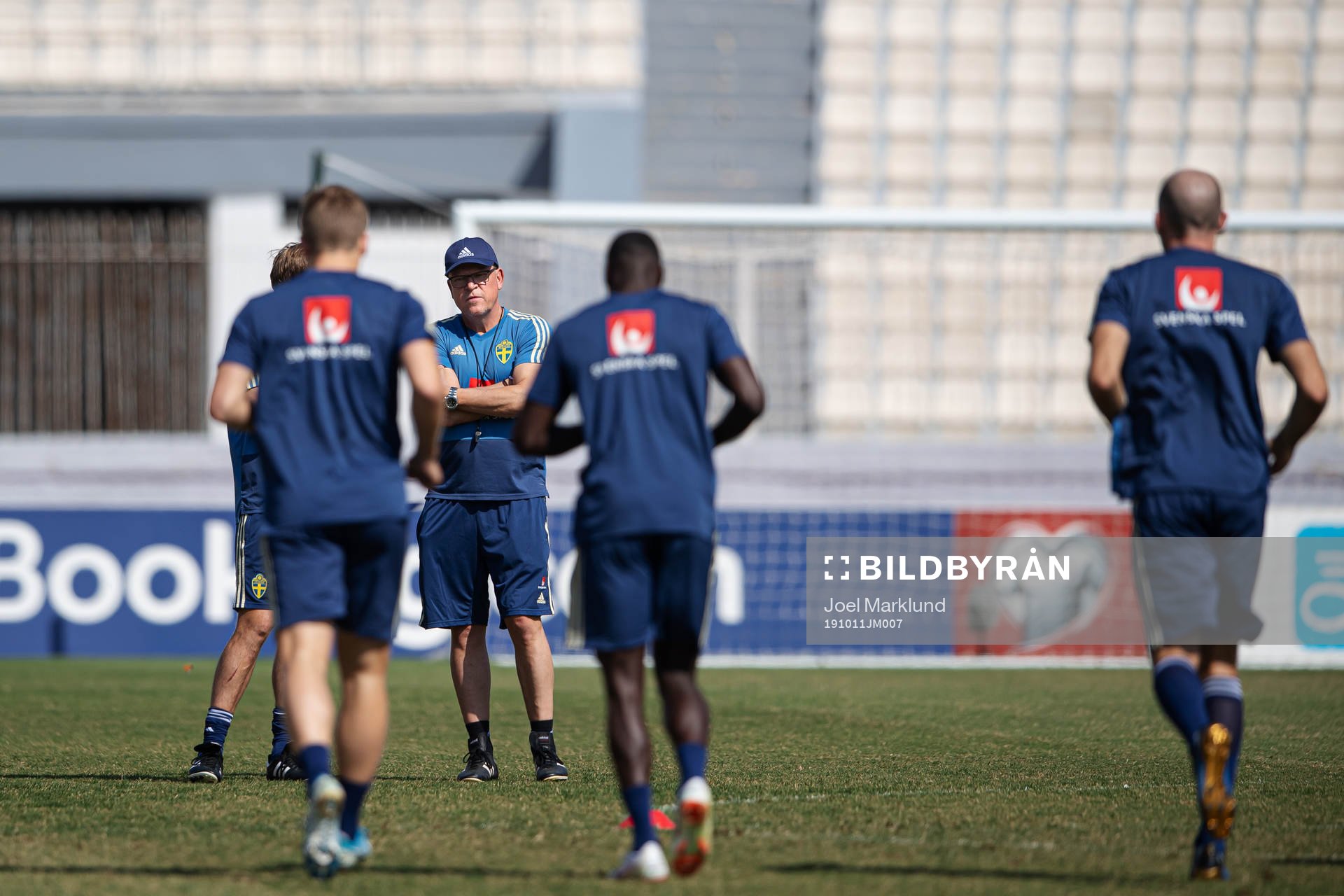 Head coach Janne Andersson of the Swedish national football