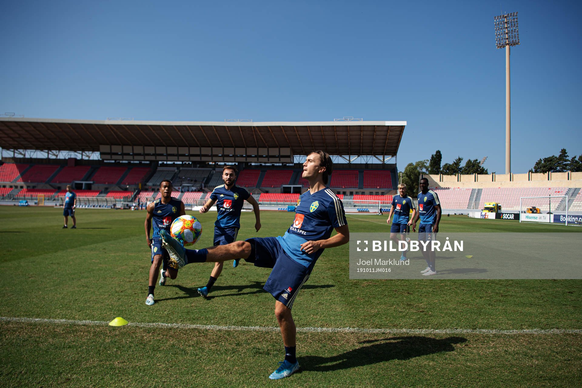 Robin Quaison, Muamer Tankovic, Kristoffer Olsson, Emil