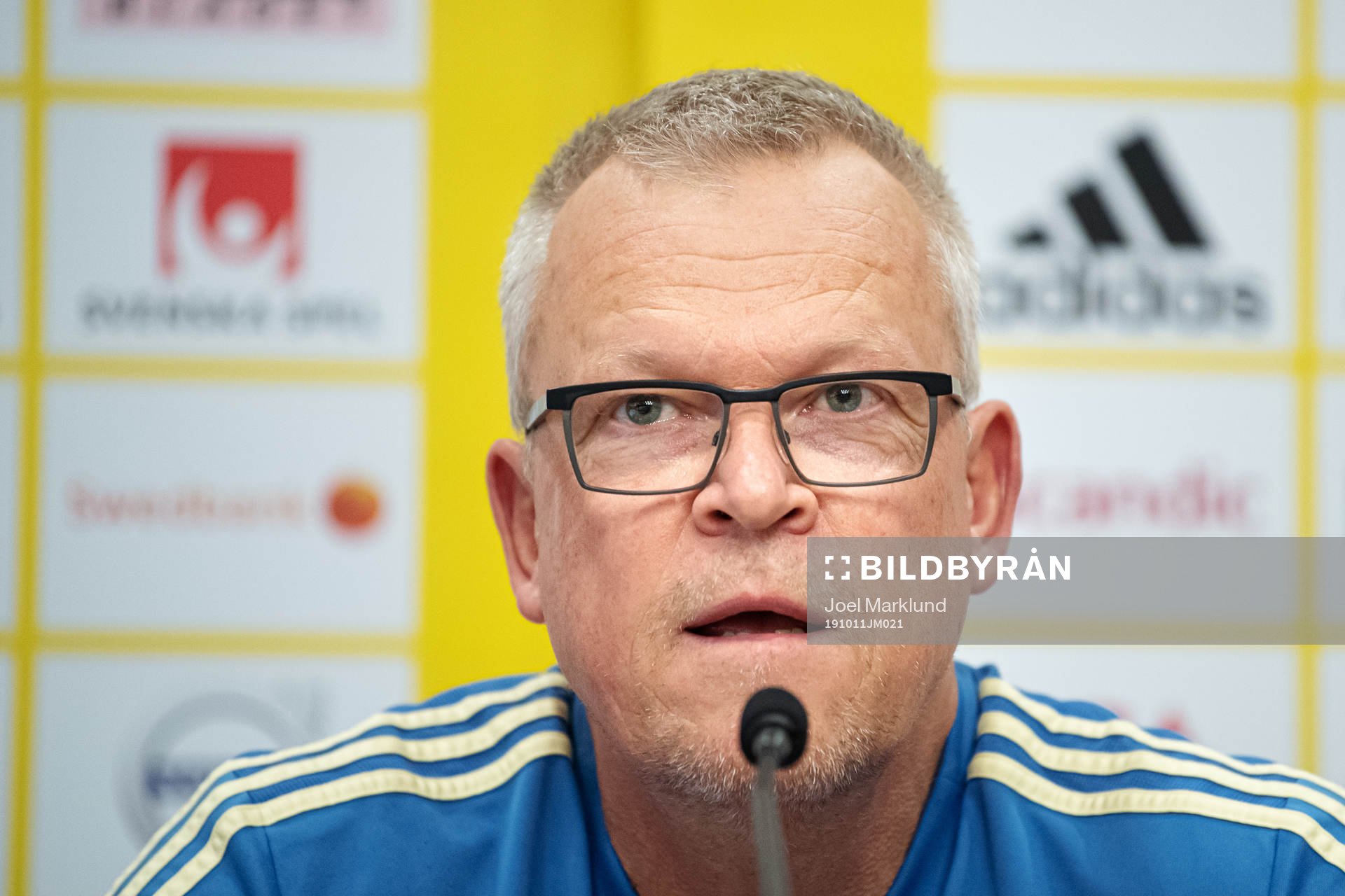 Head coach Janne Andersson of the Swedish national football