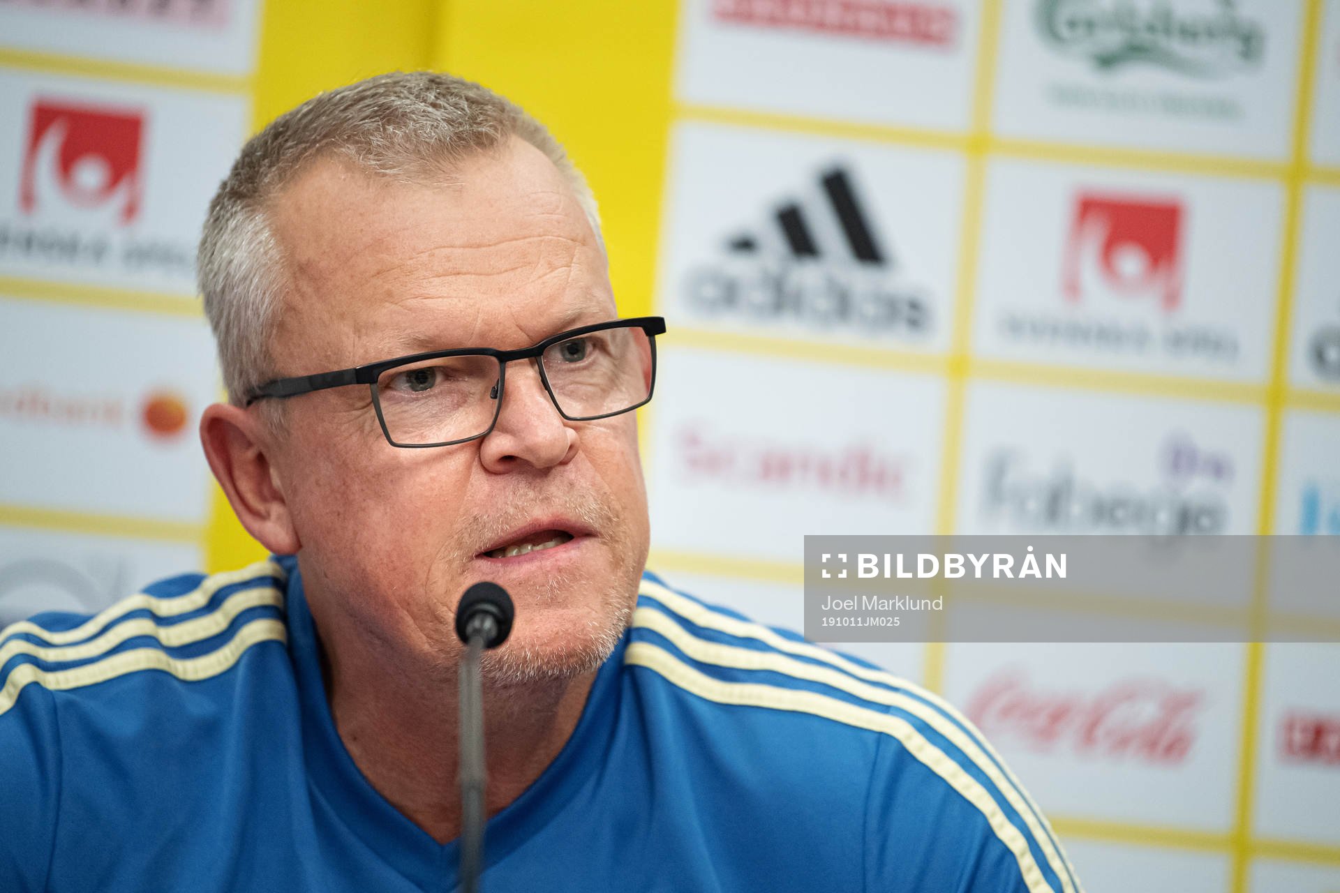 Head coach Janne Andersson of the Swedish national football