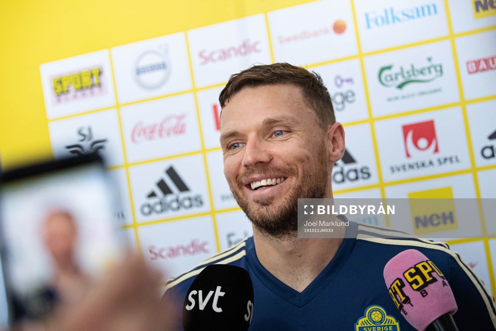 Marcus Berg of the Swedish national football team