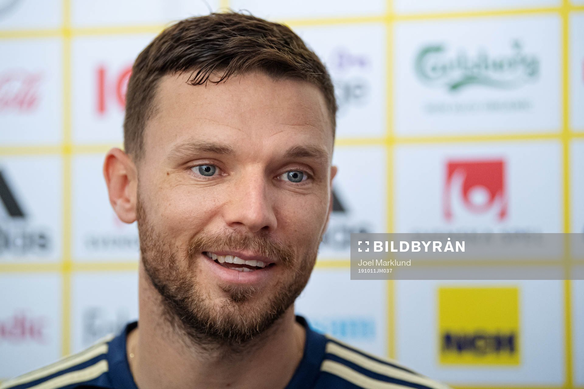 Marcus Berg of the Swedish national football team