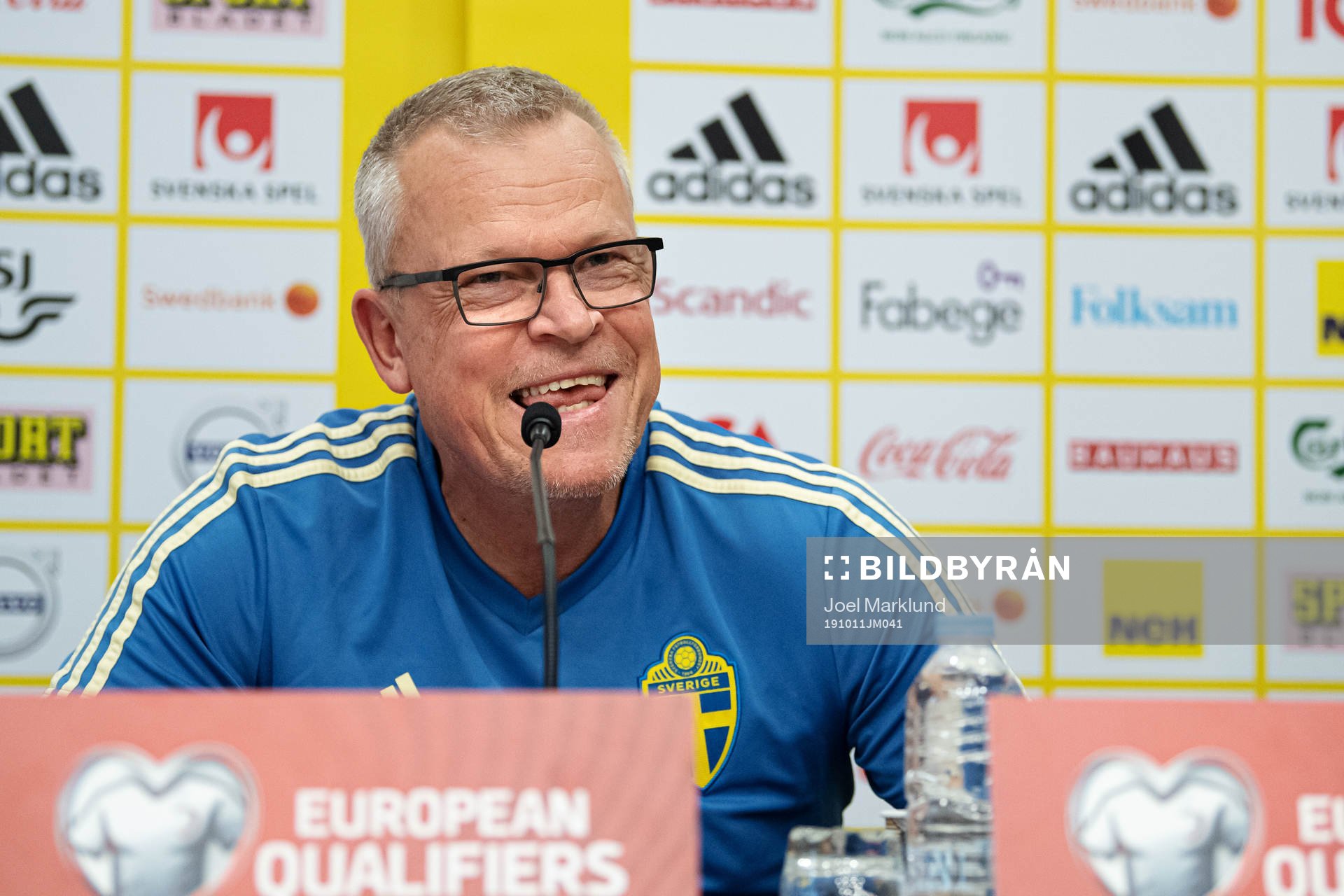 Head coach Janne Andersson of the Swedish national football