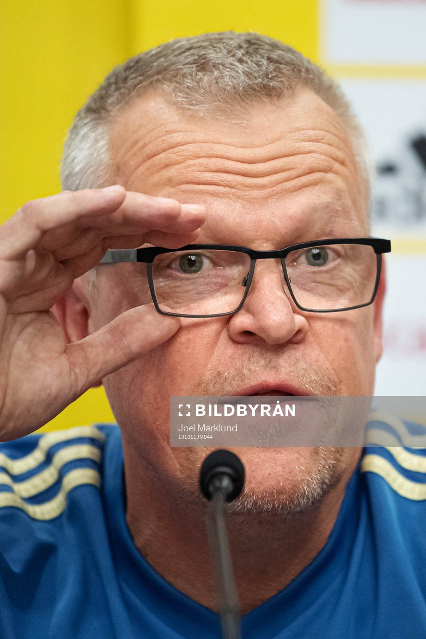 Head coach Janne Andersson of the Swedish national football