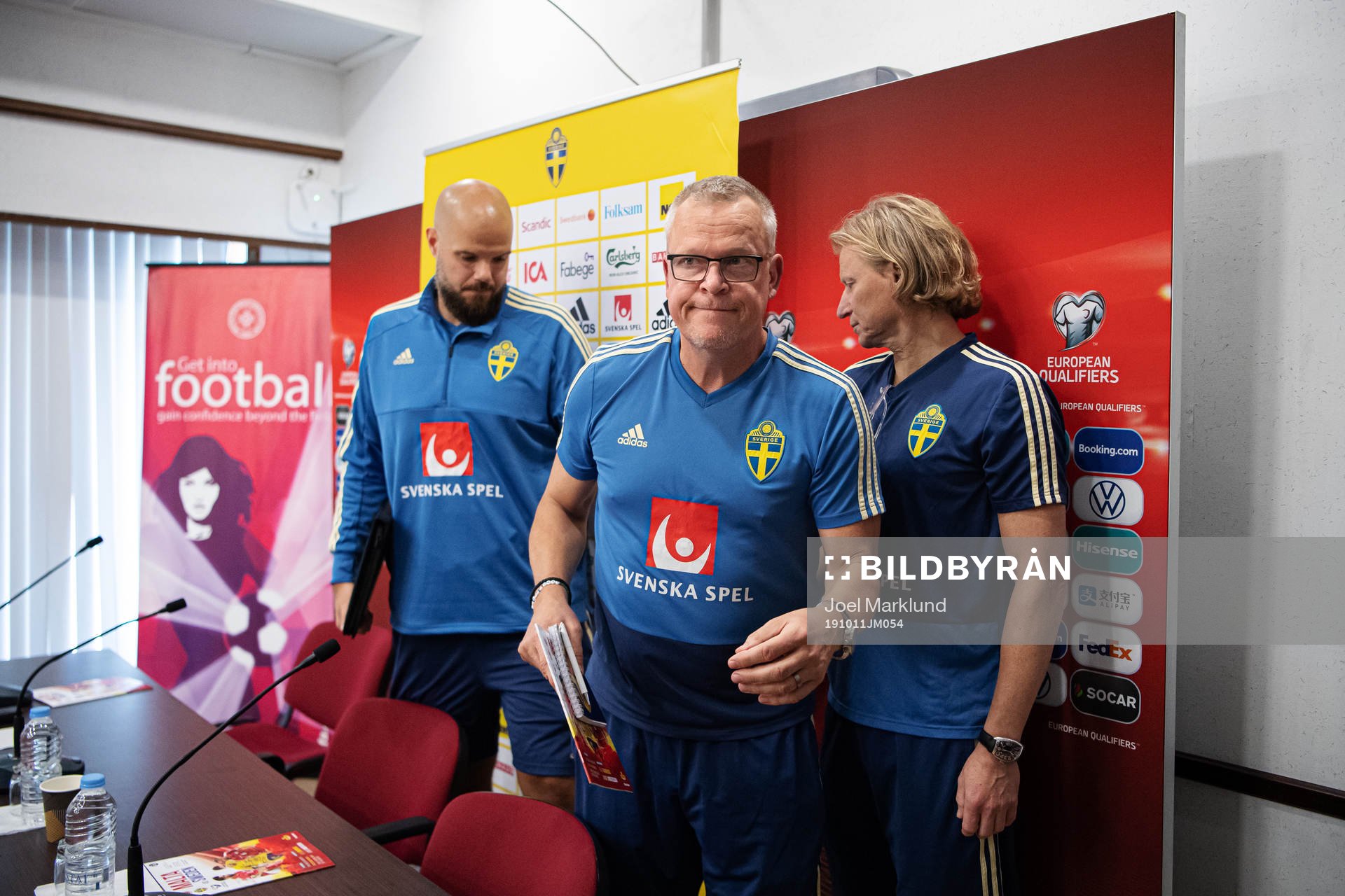 Head coach Janne Andersson of the Swedish national football