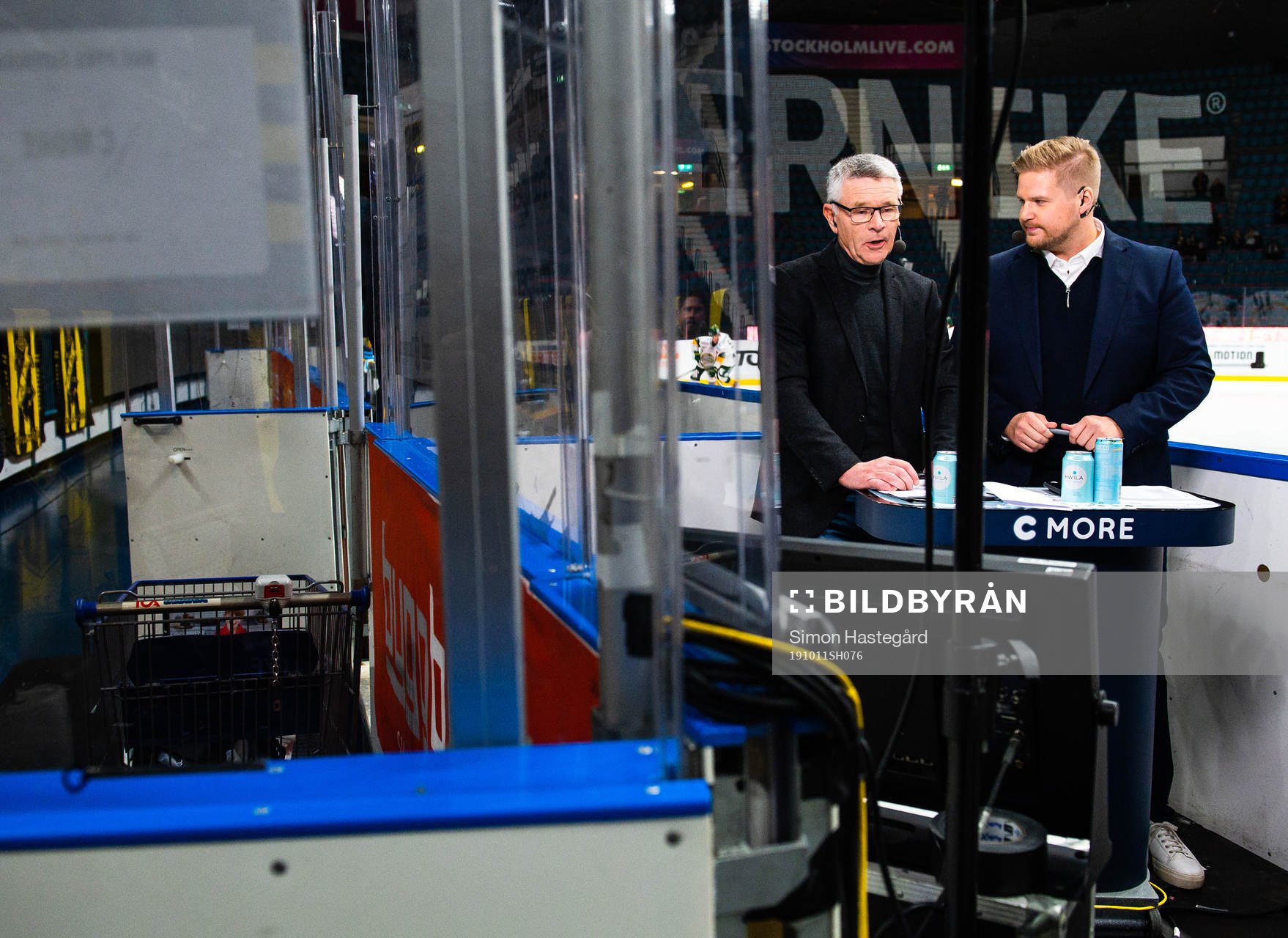 Cmores Harald Lückner och Lars Lindberg