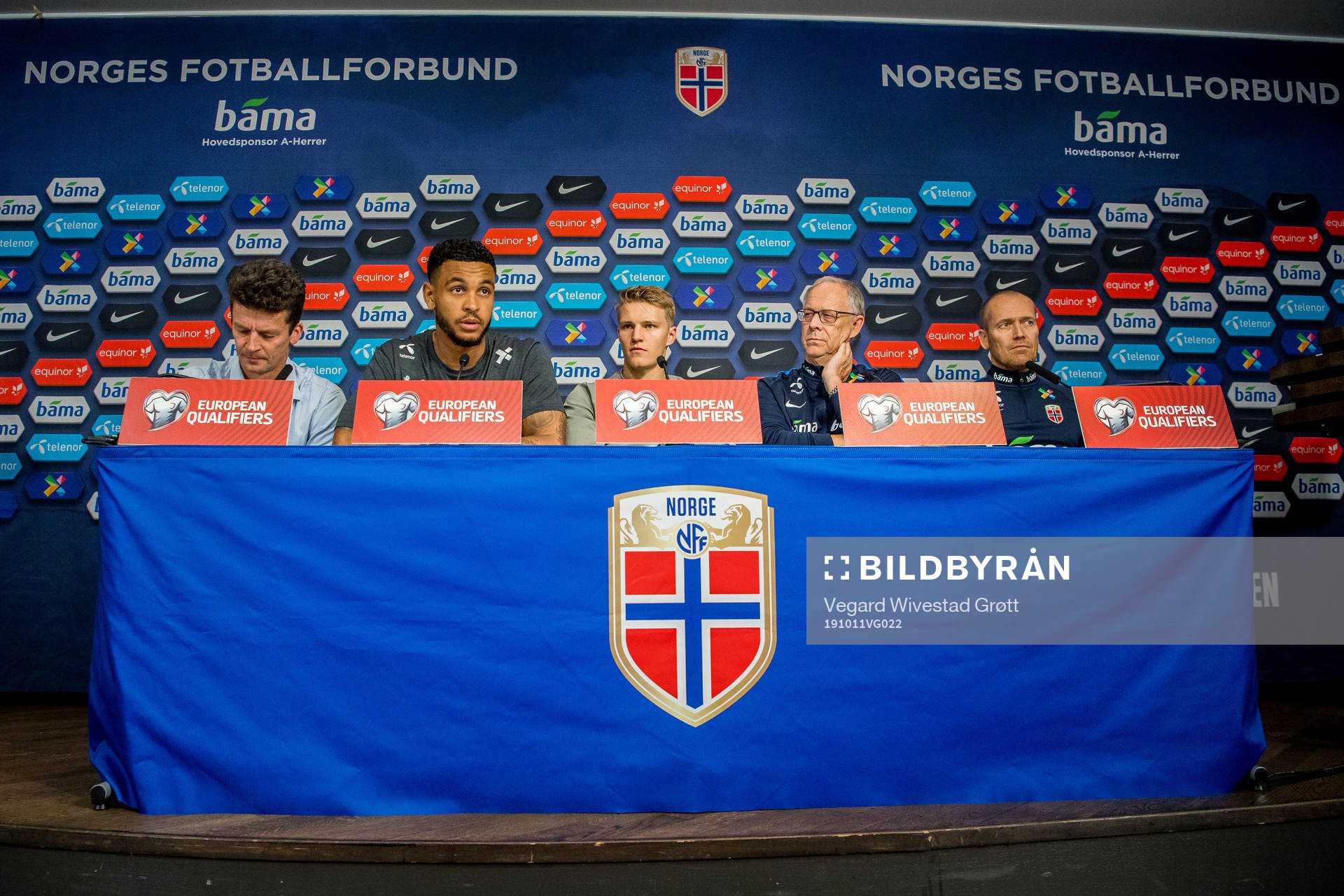 Dan Eggen, Joshua King, Martin Ødegaard, Lars Lagerbäck,