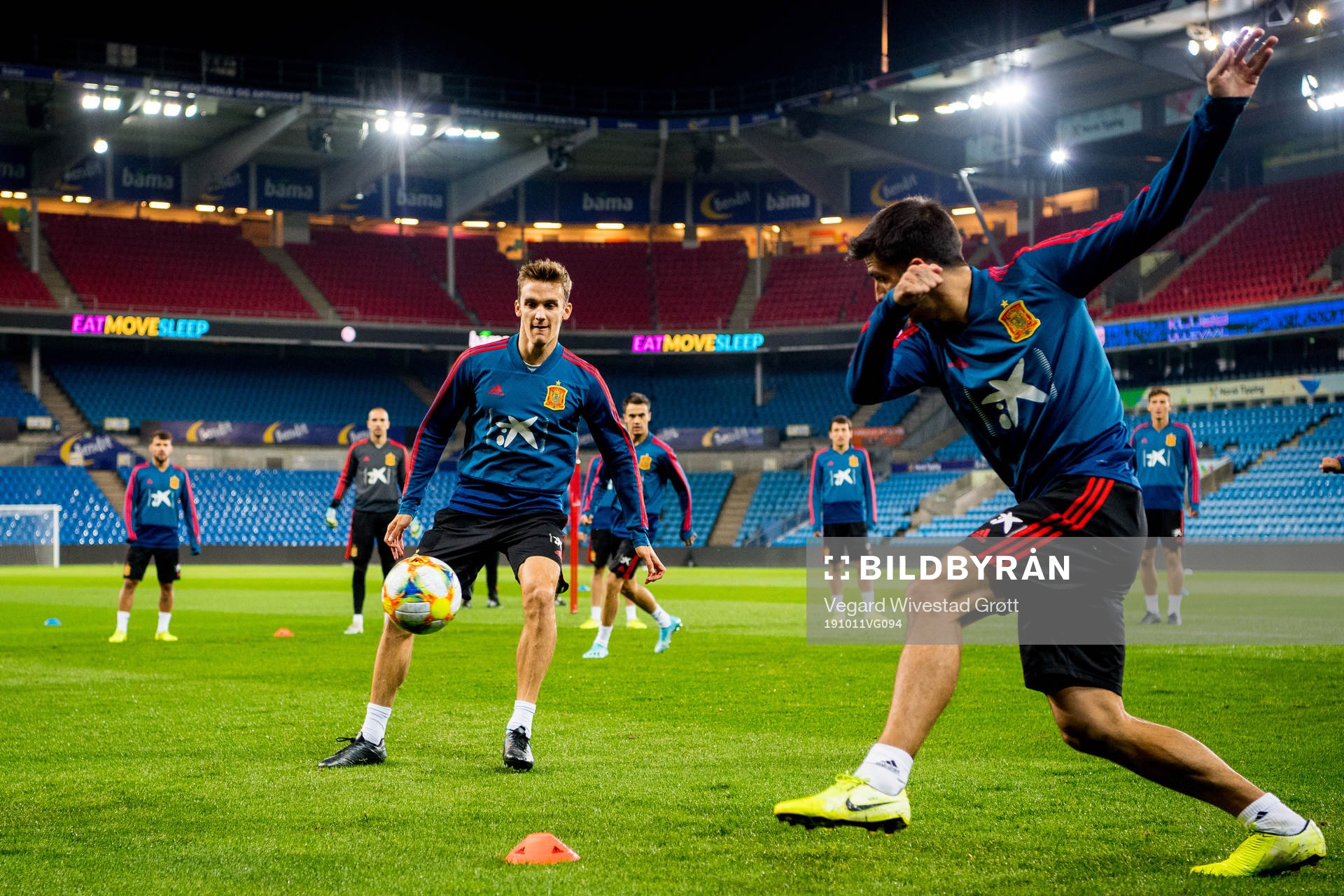 Diego Llorente of Spain