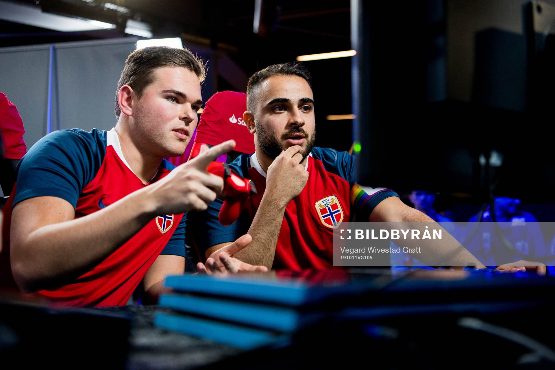 Andreas Bakken and Arkan Resul of Norway