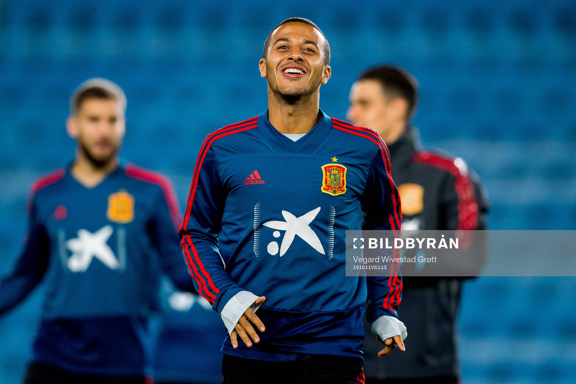 Thiago Alcântara of Spain
