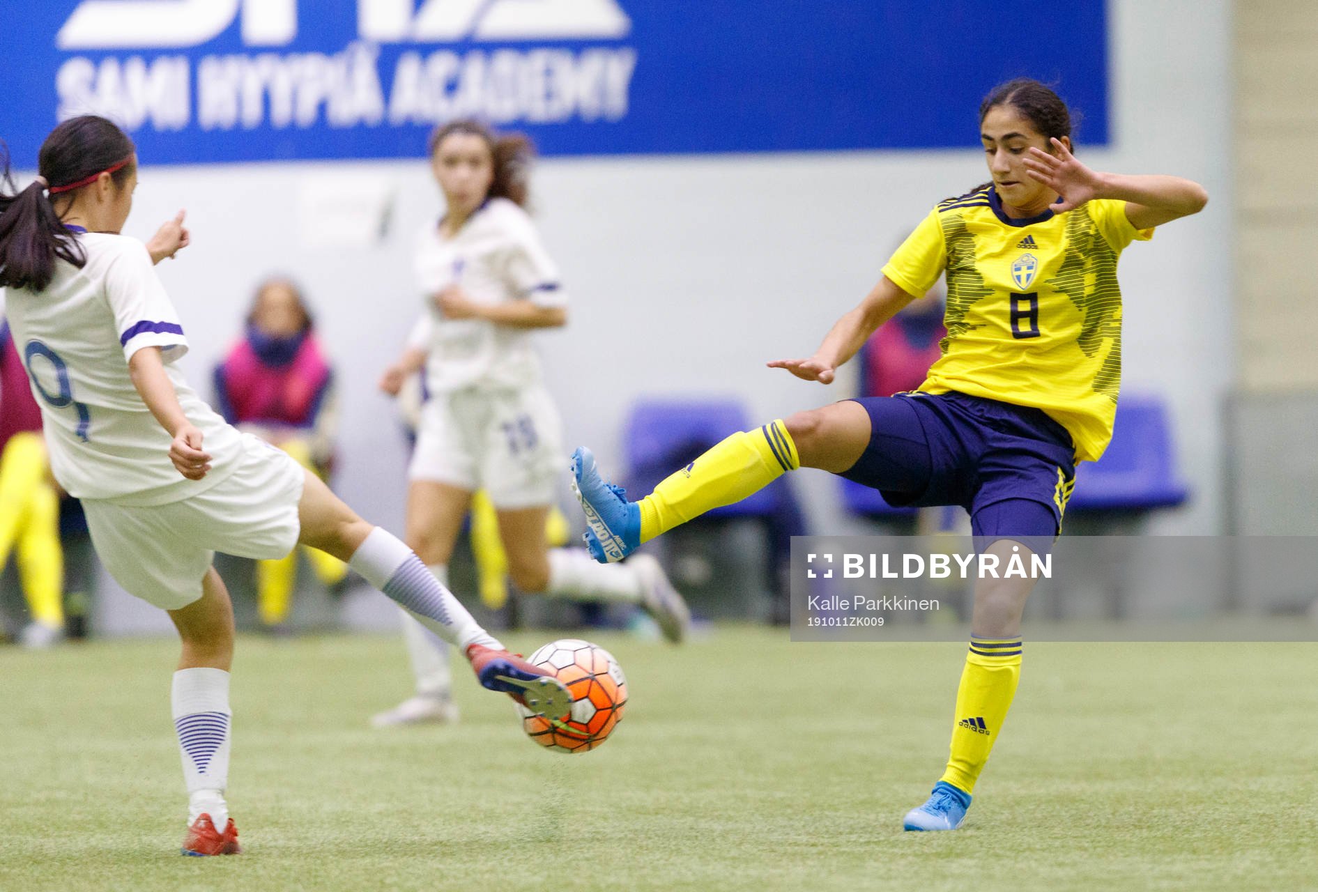 Tao Stark #9, FIN and Nesrin Akgun #8, SWE