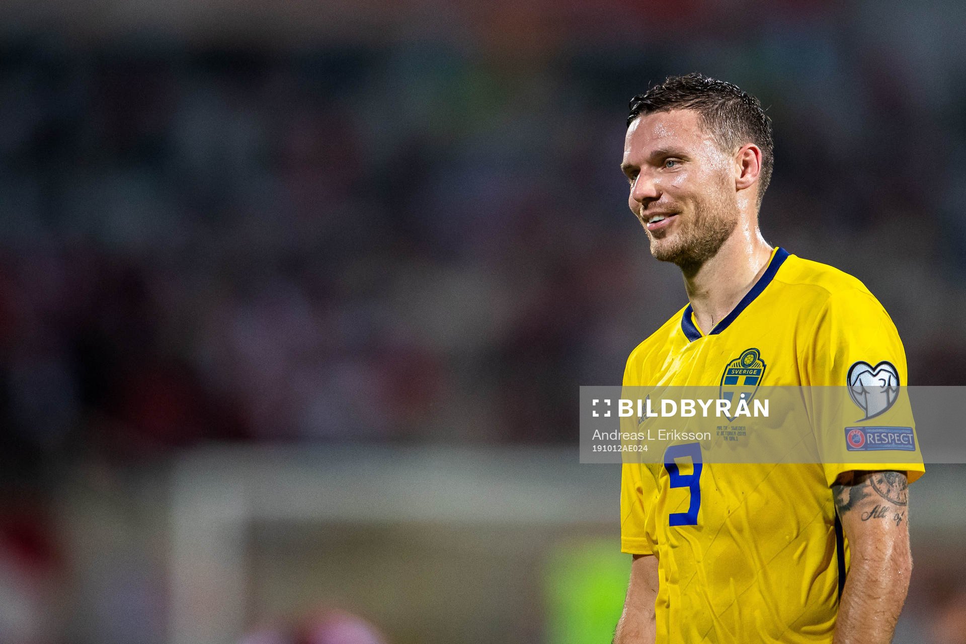 Marcus Berg of Sweden