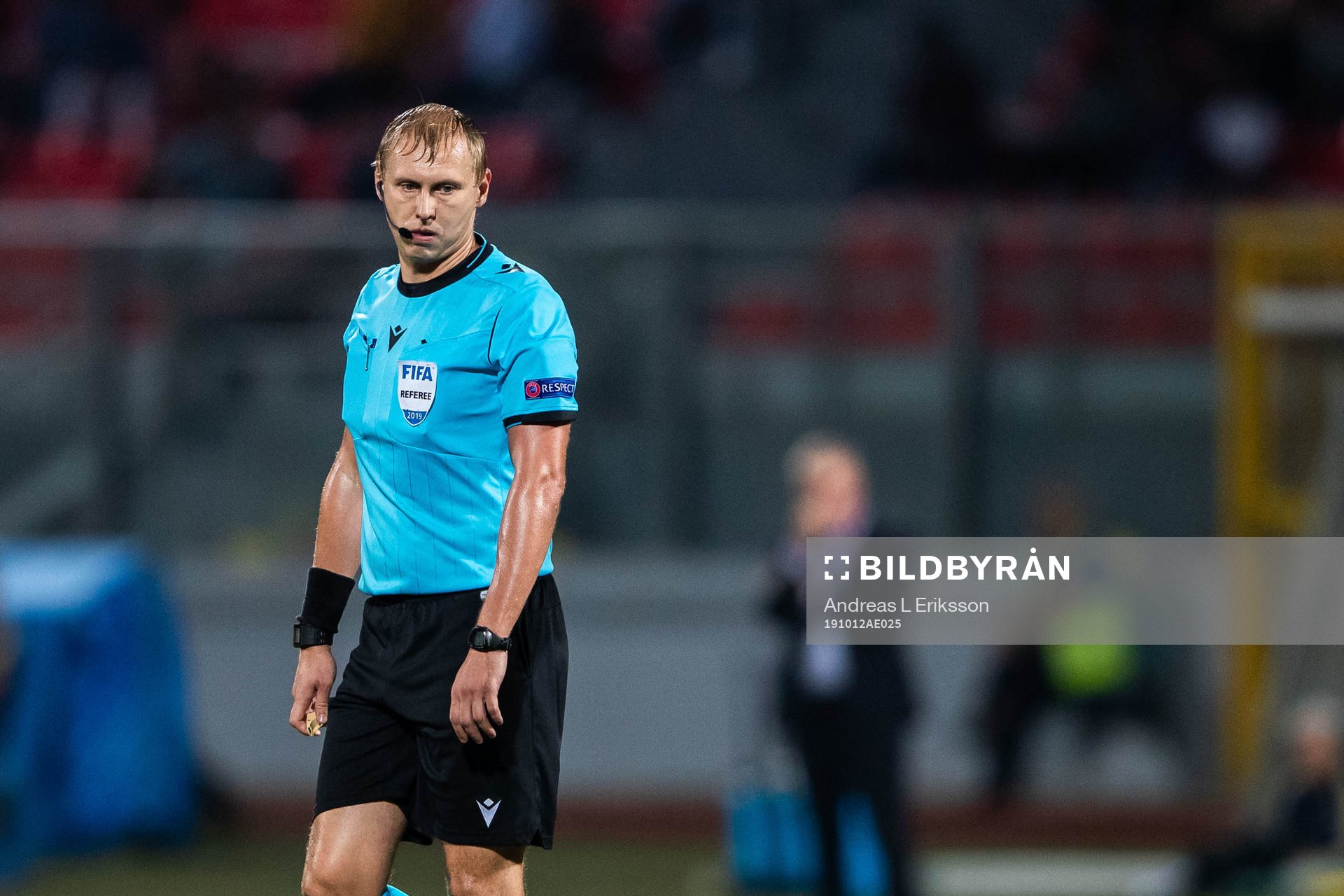Referee Sergei Ivanov
