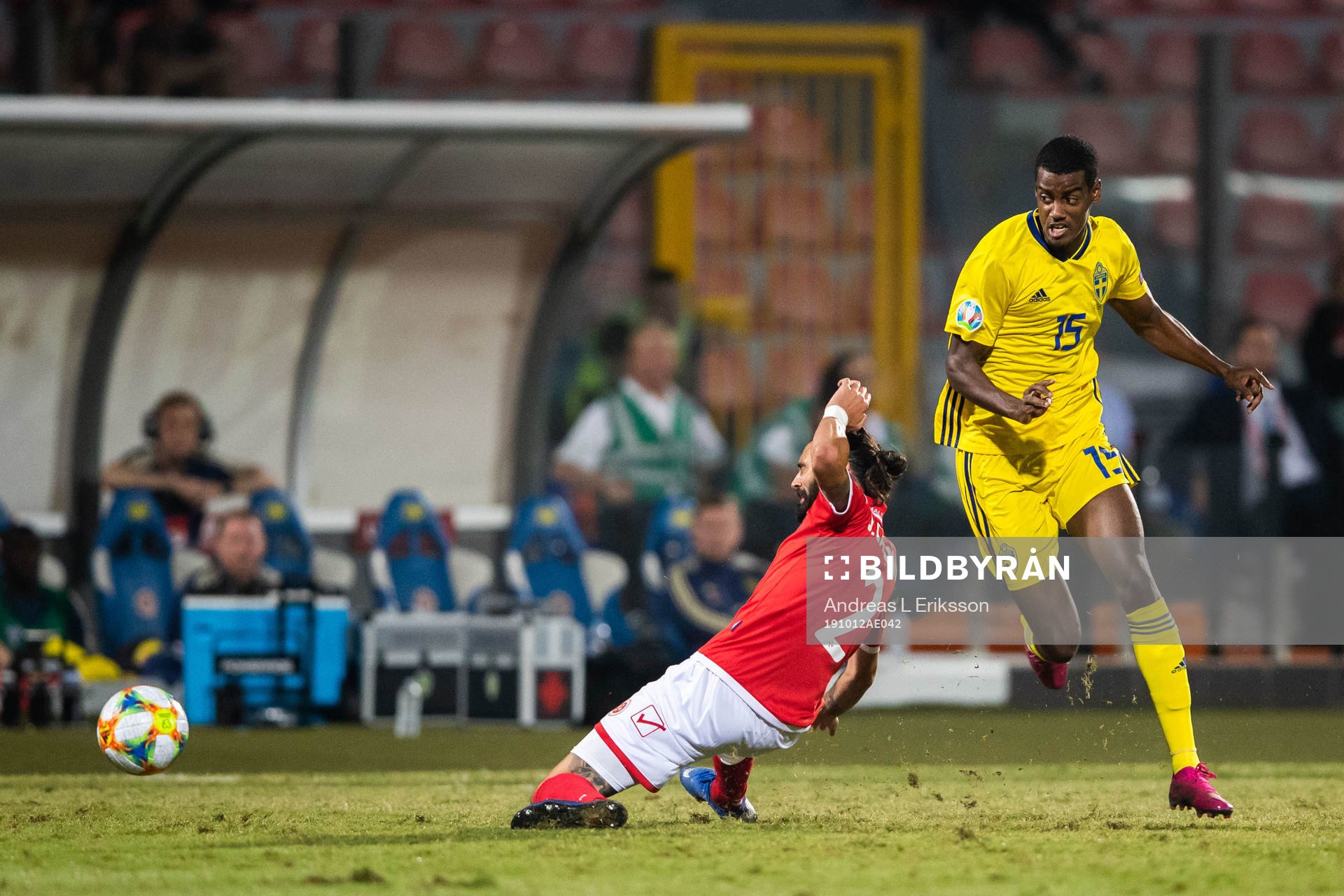 Alexander Isak of Sweden