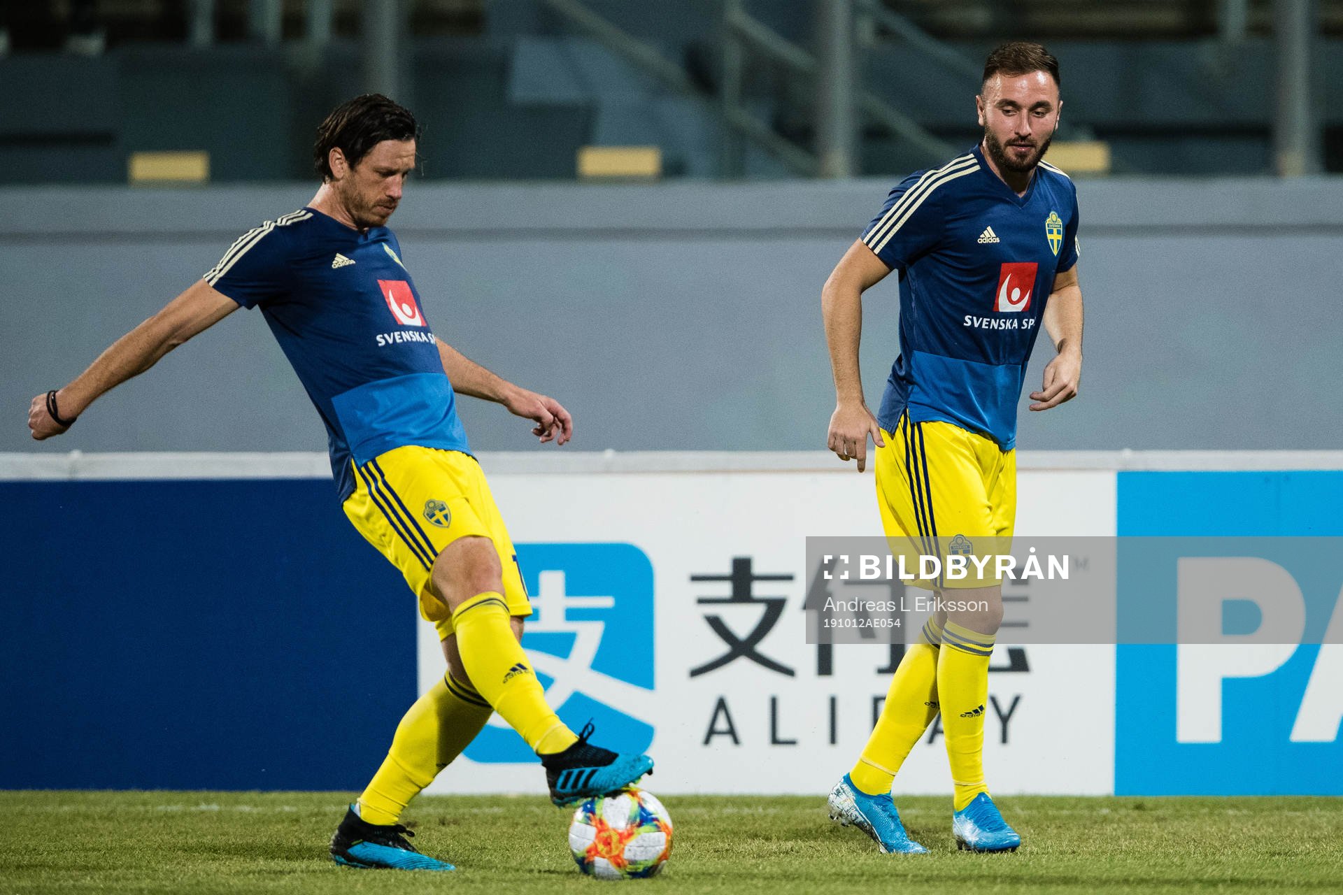 Gustav Svensson and Muamer Tankovic of Sweden