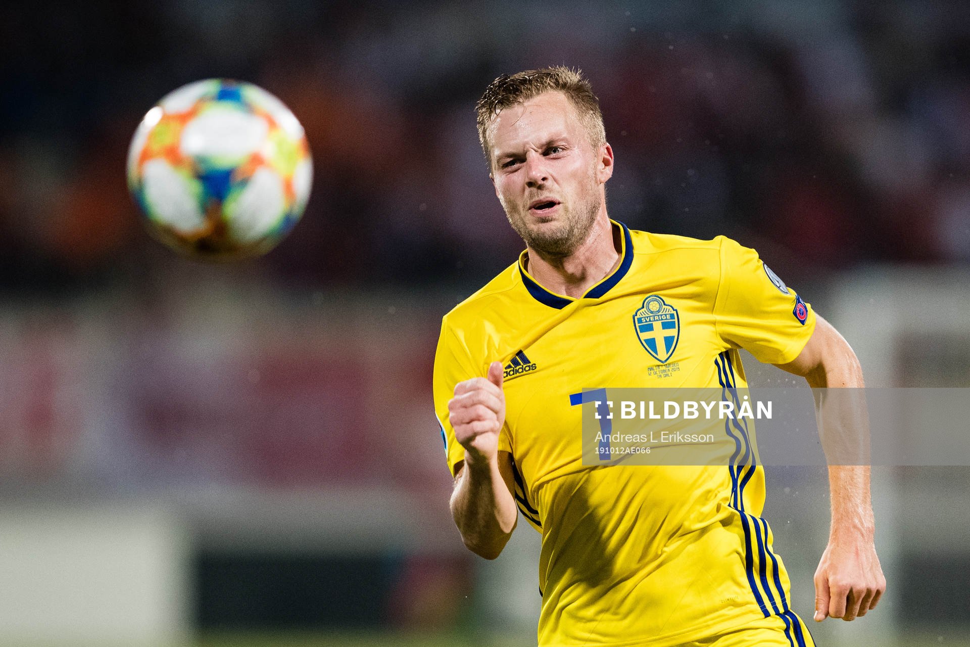 Sebastian Larsson of Sweden