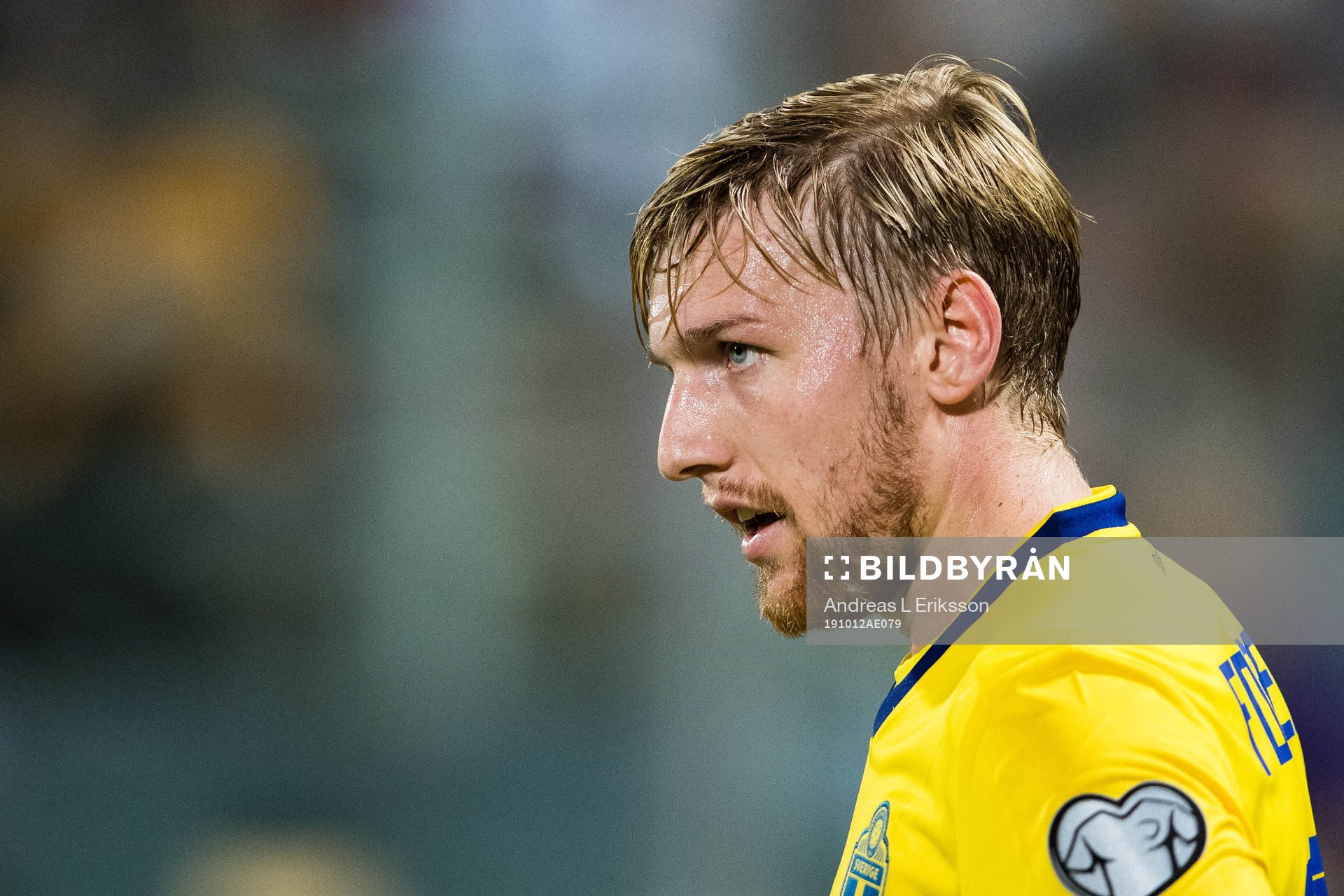Emil Forsberg of Sweden