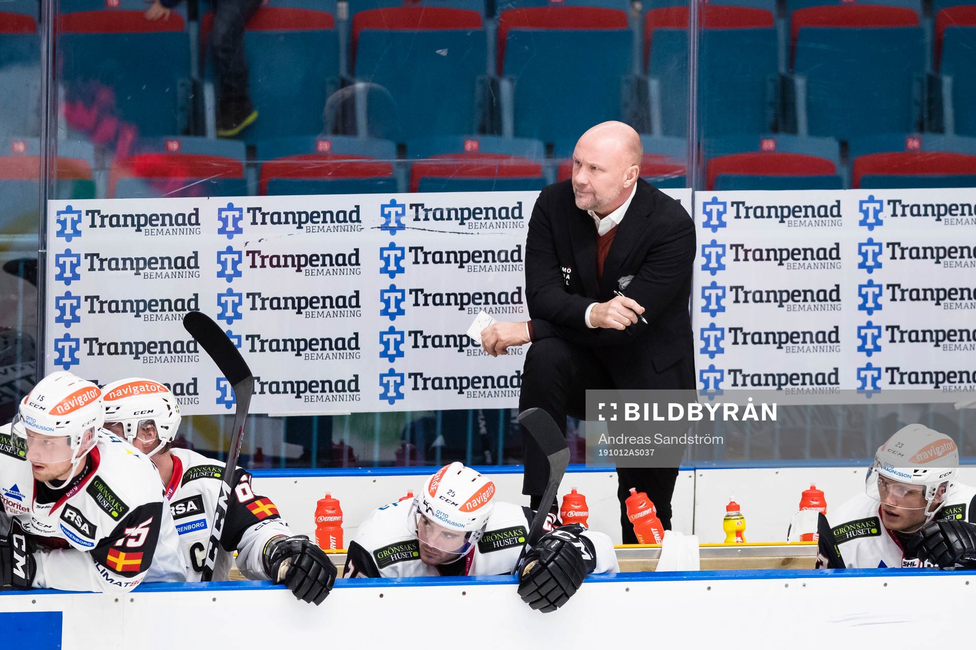 Malmö Redhawks tränare Peter Andersson