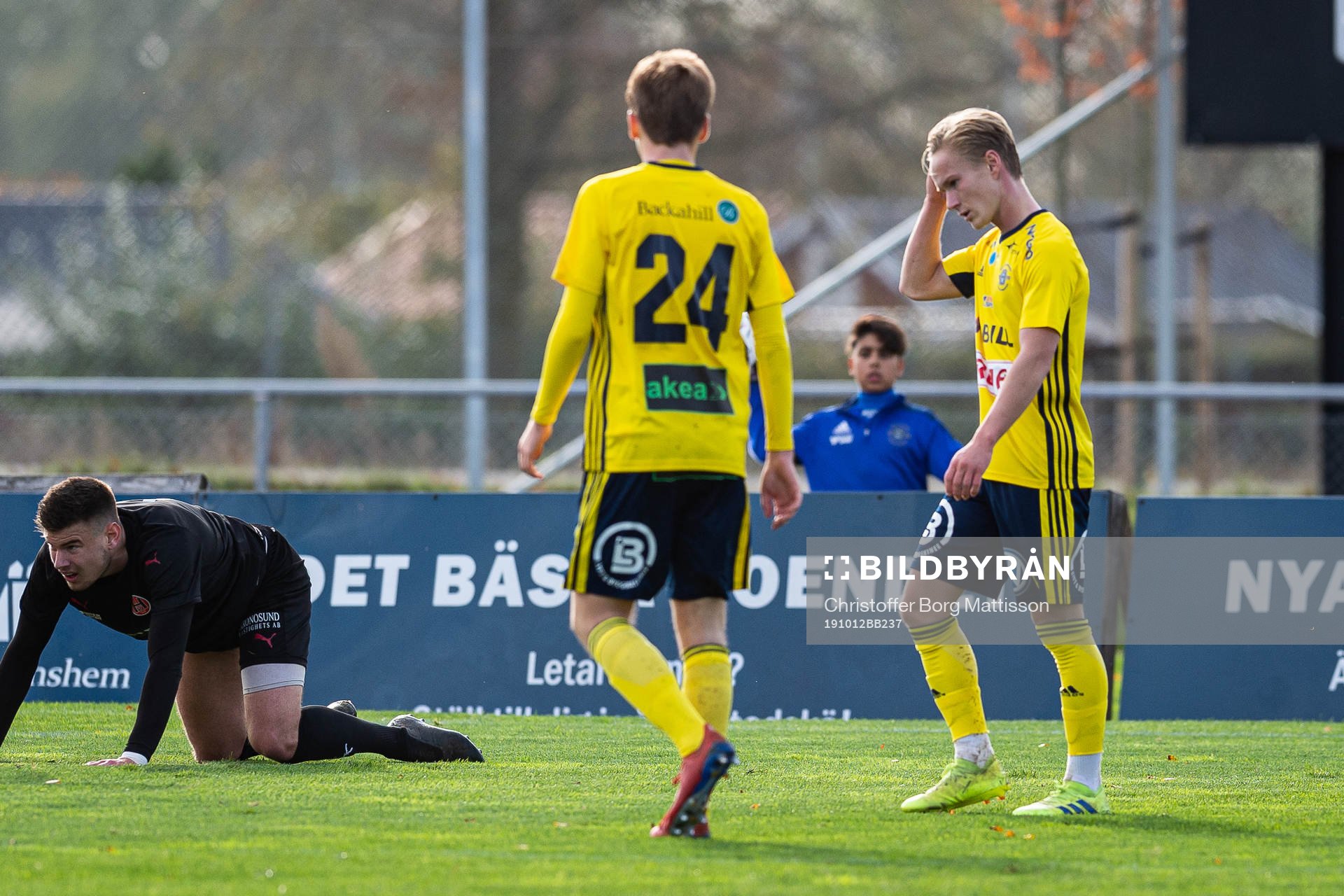 Ängelholms Edvin Nilsson och Alexander Engholm deppar