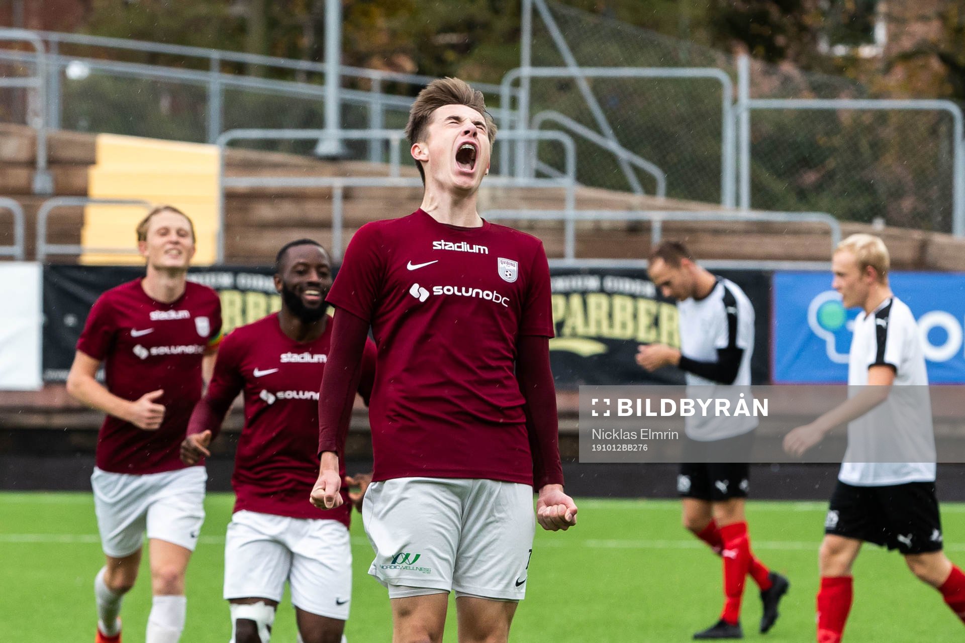 Qviding Patrik Wålemark jublar