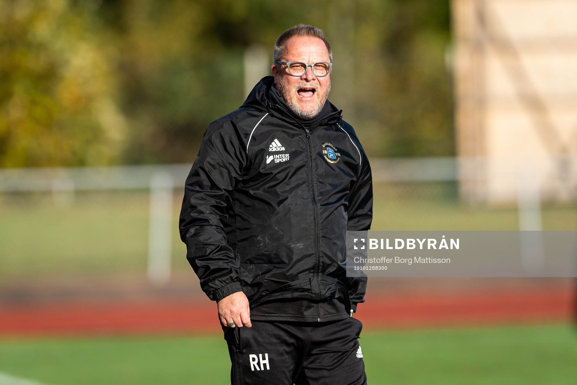 Ängelholms tränare Roar Hansen deppar