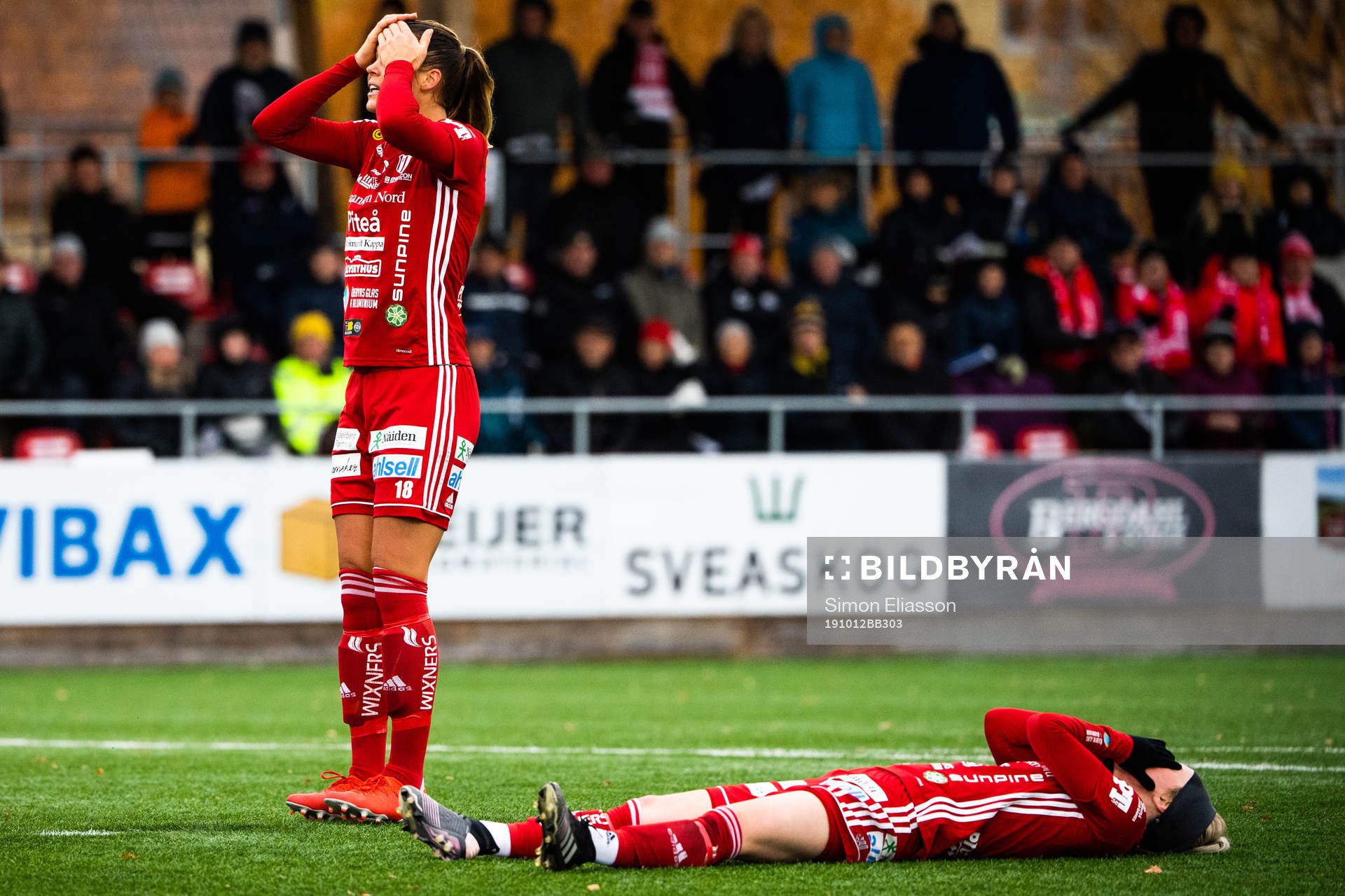 Piteås Nina Jakobsson och Cecilia Edlund deppar