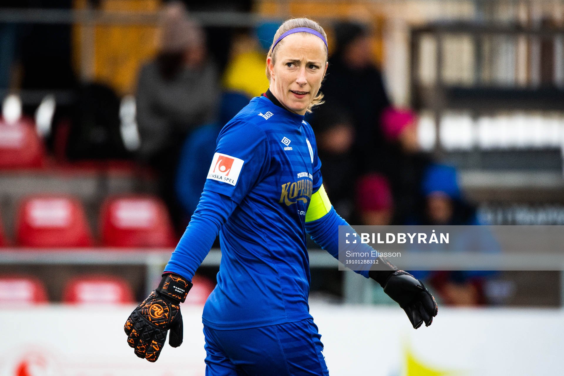 Göteborgs målvakt Loes Geurts
