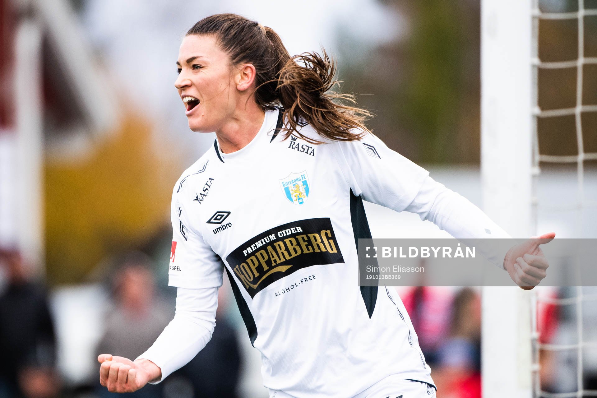 Göteborgs Pauline Hammarlund jublar