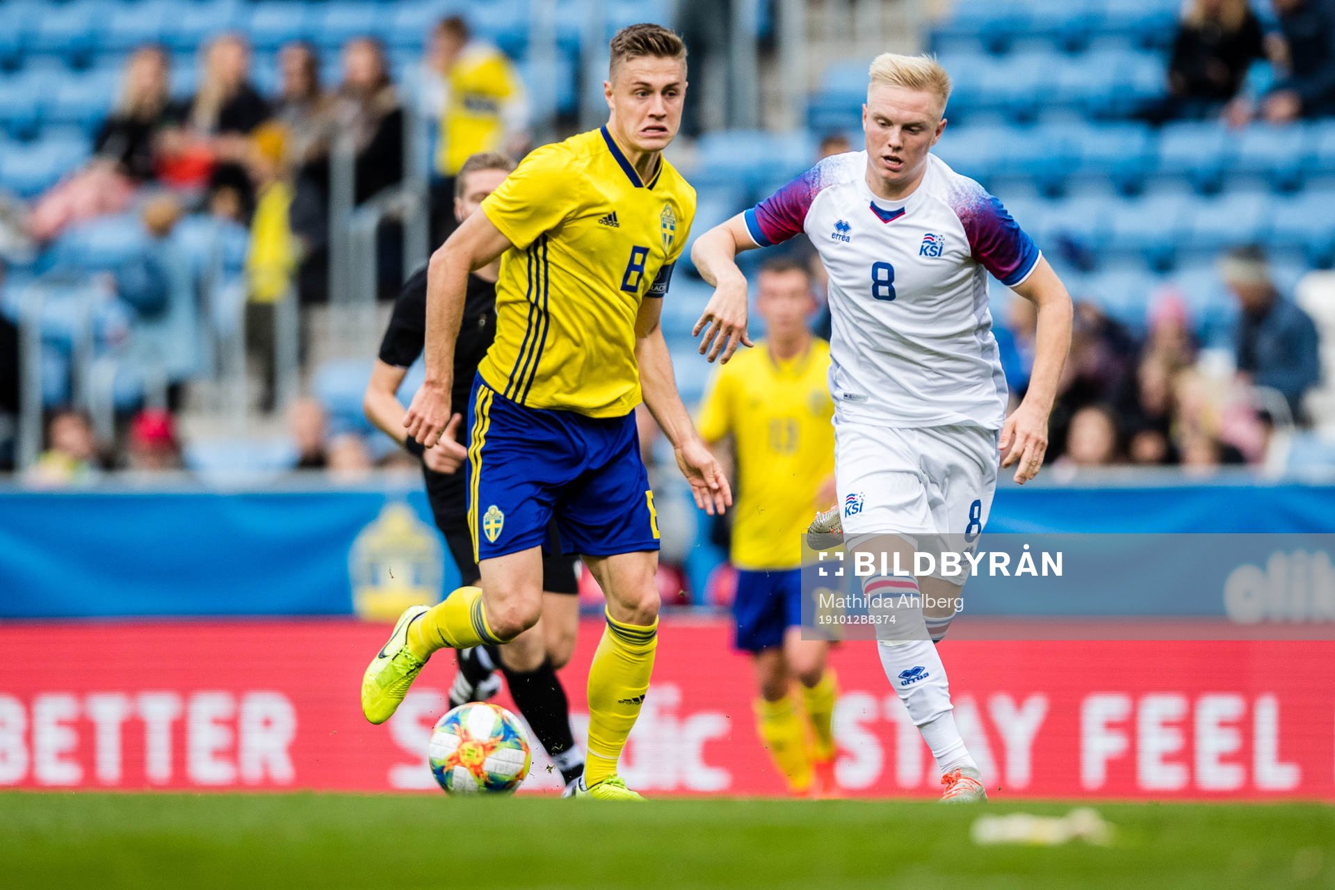 Mattias Svanberg of Sweden and Daniel Hafsteinsson of