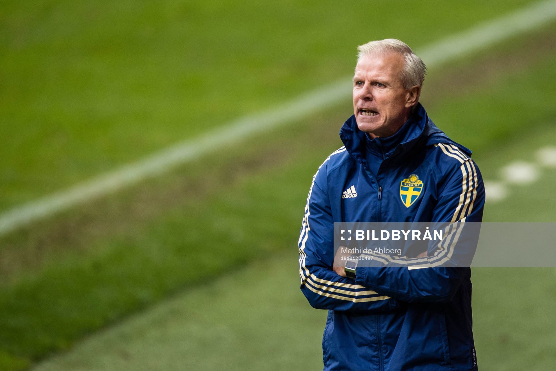 Roland Nilsson, head coach of Sweden