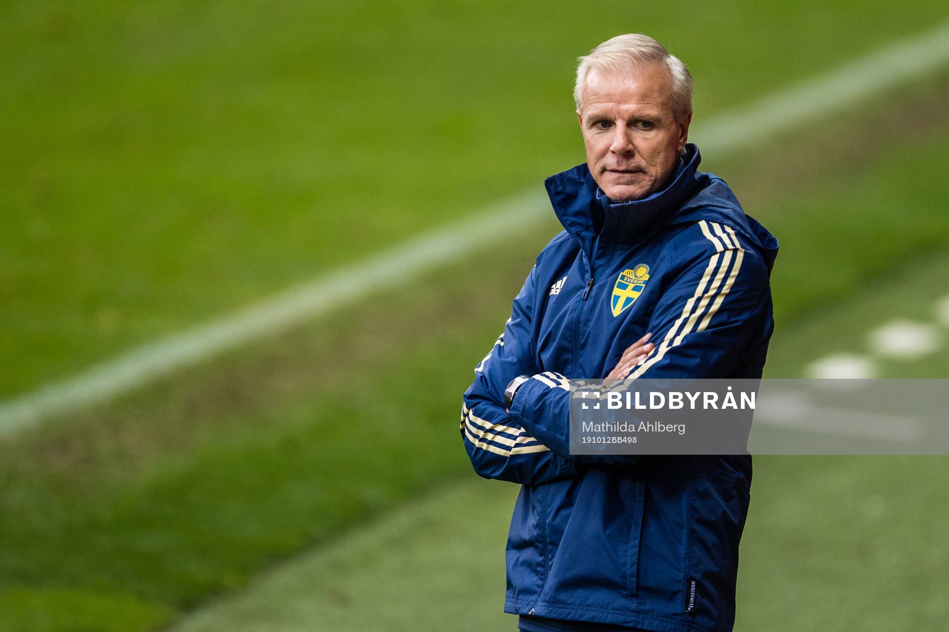 Roland Nilsson, head coach of Sweden