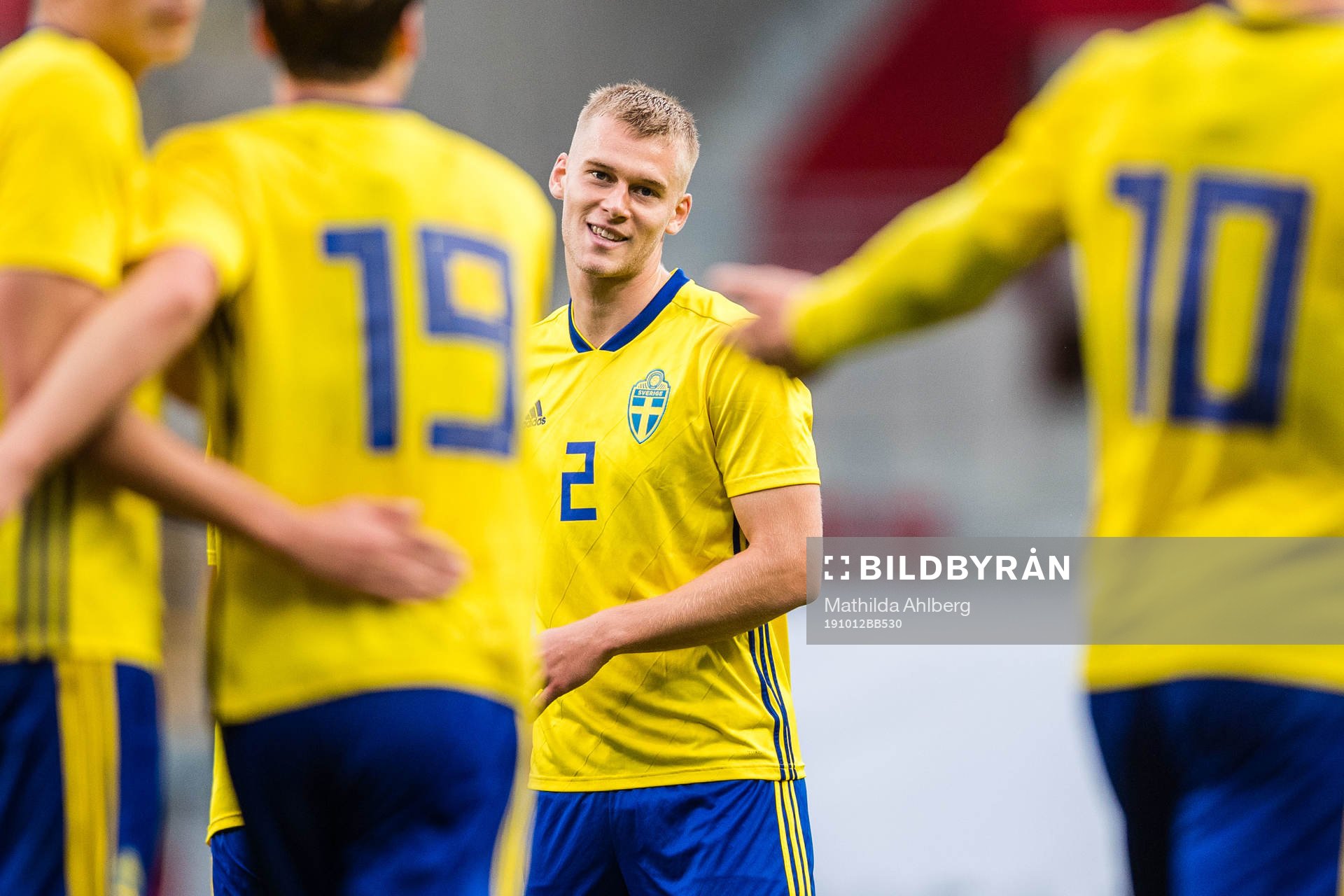Felix Beijmo of Sweden celebrates