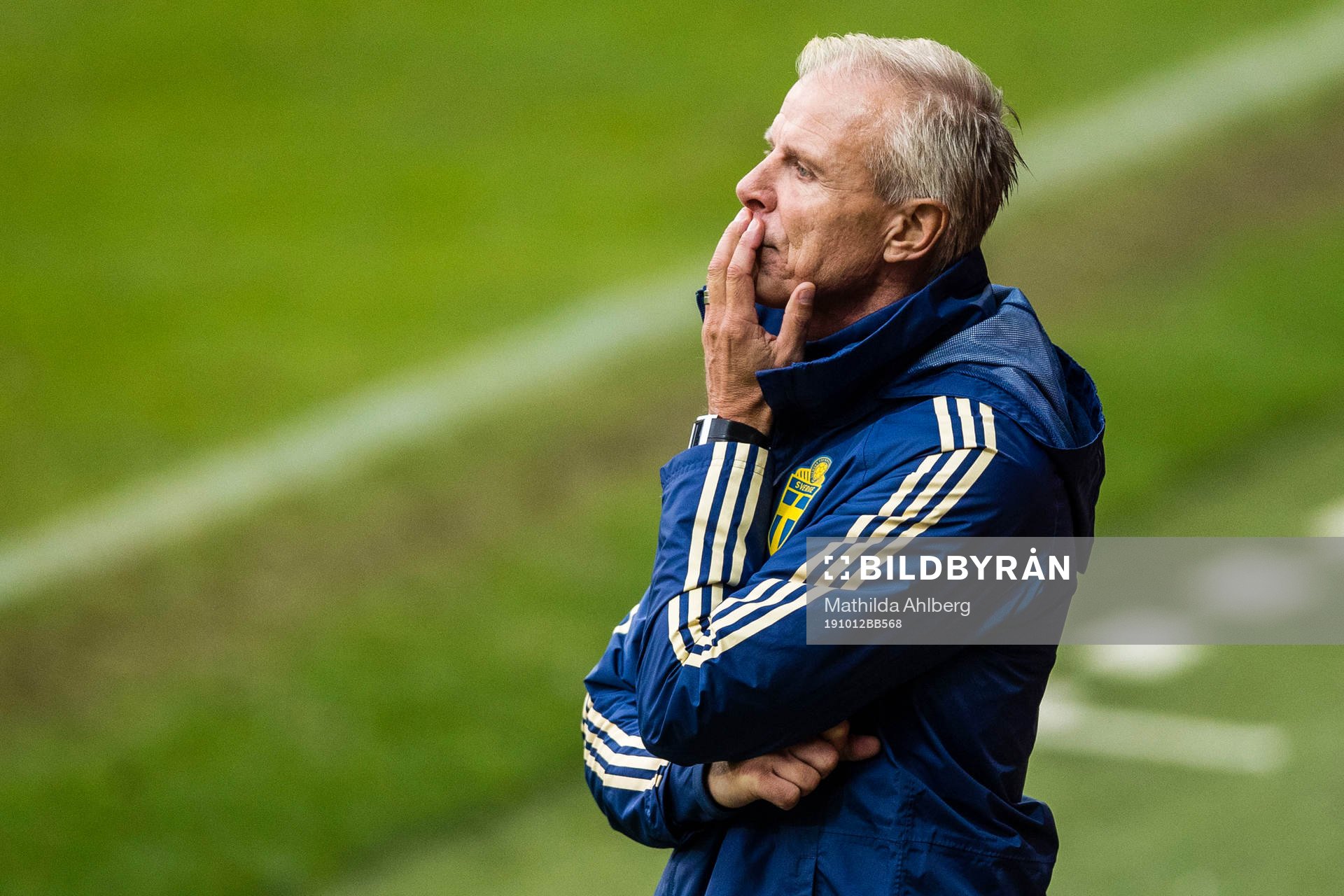 Roland Nilsson, head coach of Sweden