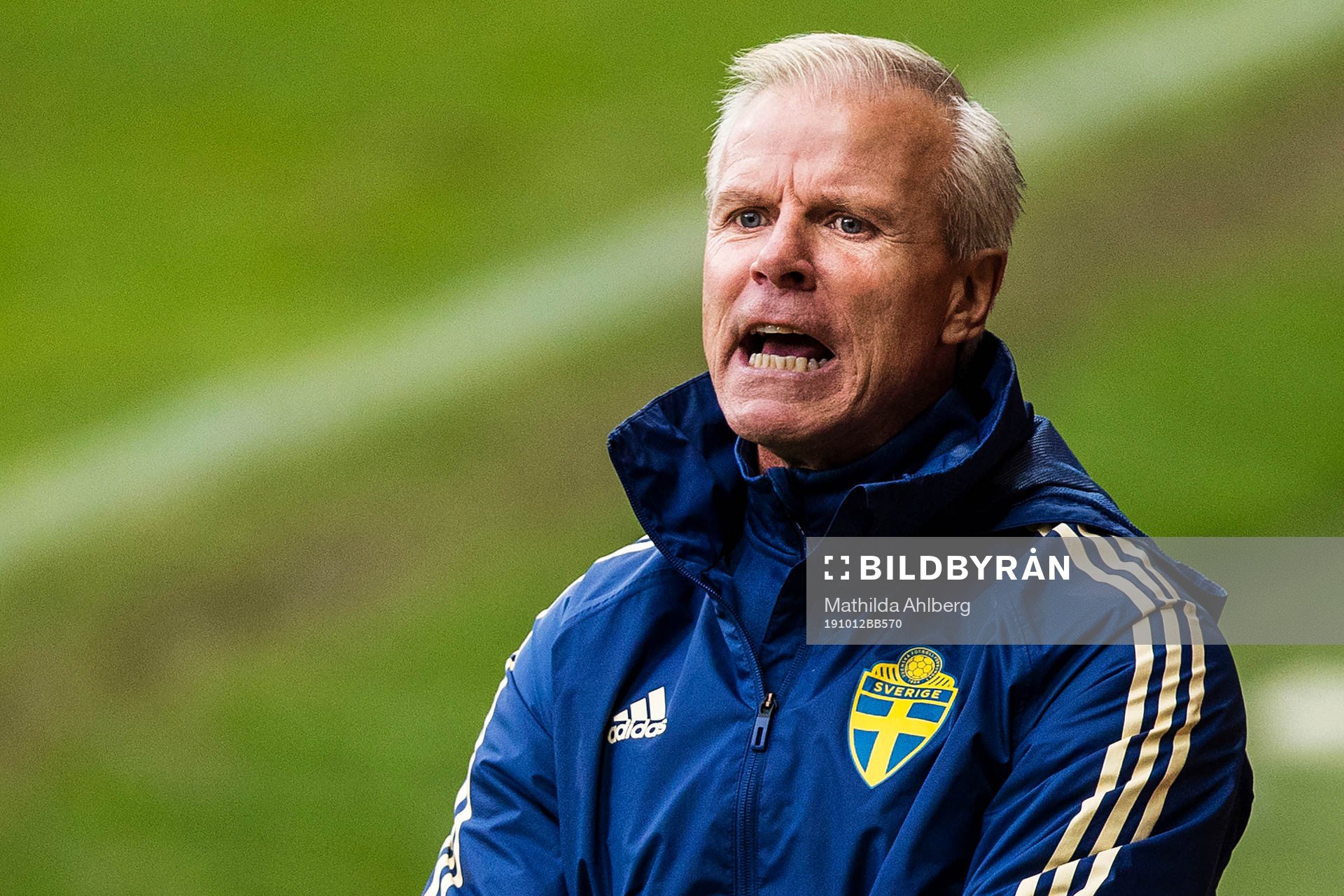 Roland Nilsson, head coach of Sweden
