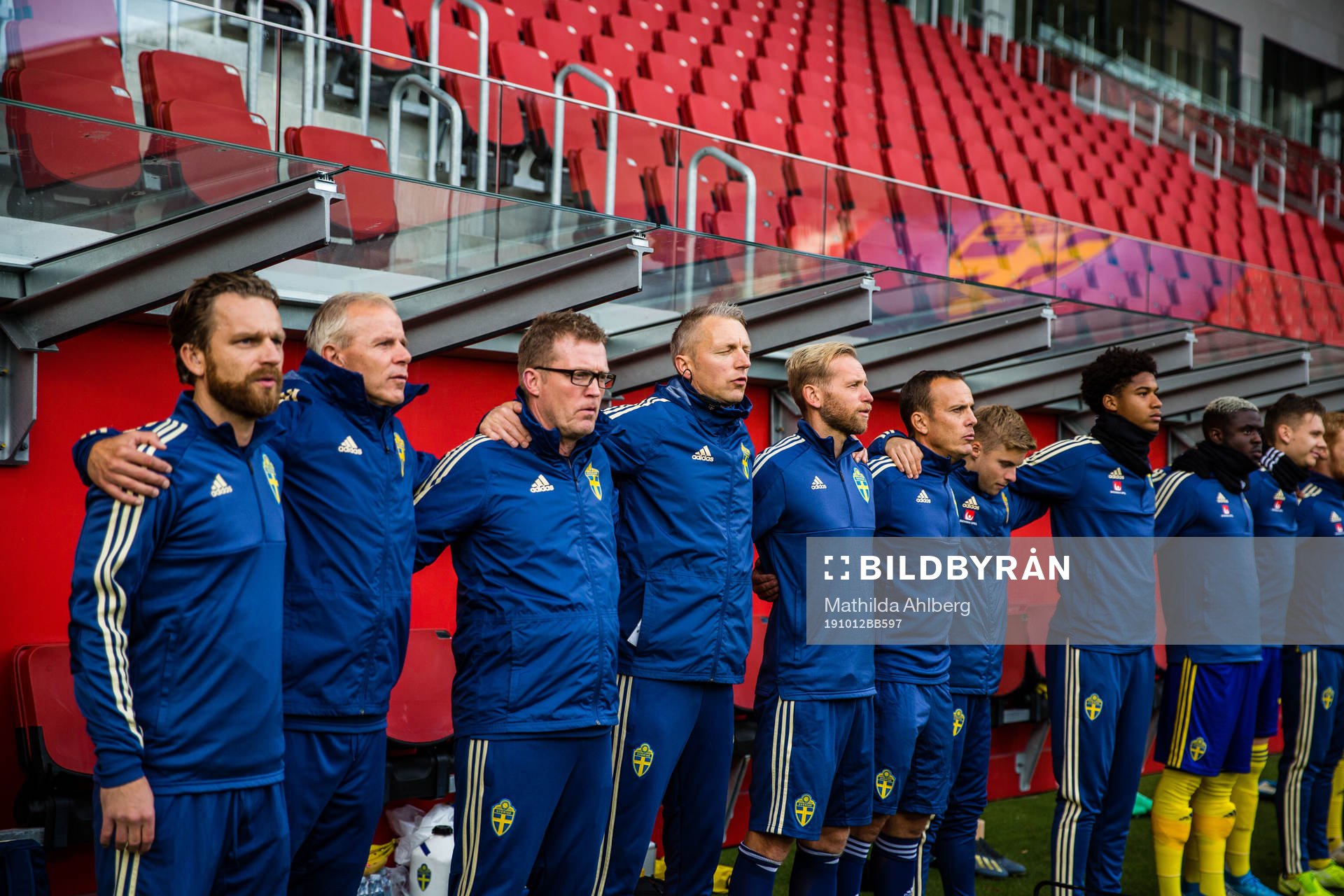 Roland Nilsson, head coach of Sweden and Grzelak Bartosz,
