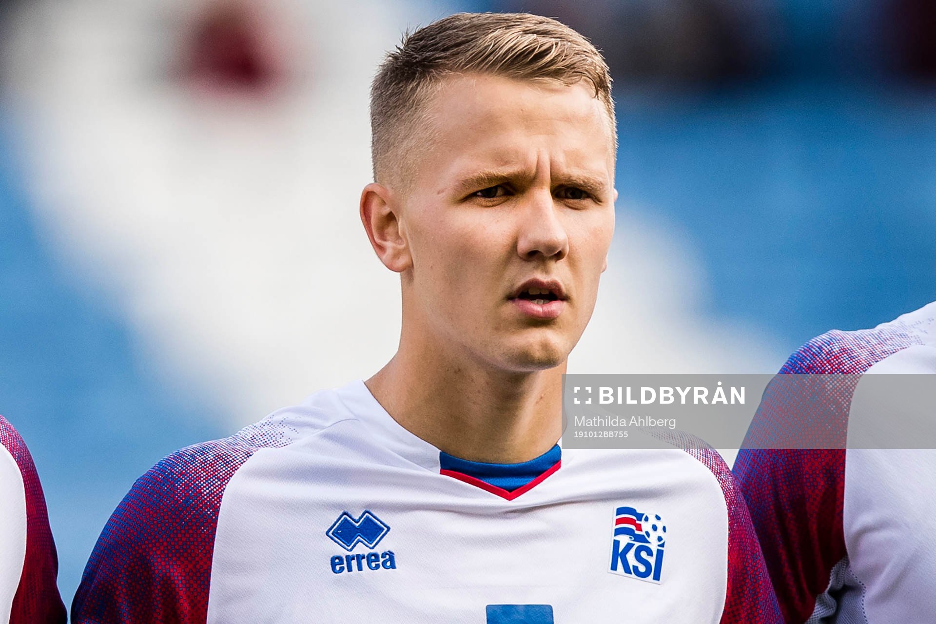 Isak Oli Olafsson of Iceland