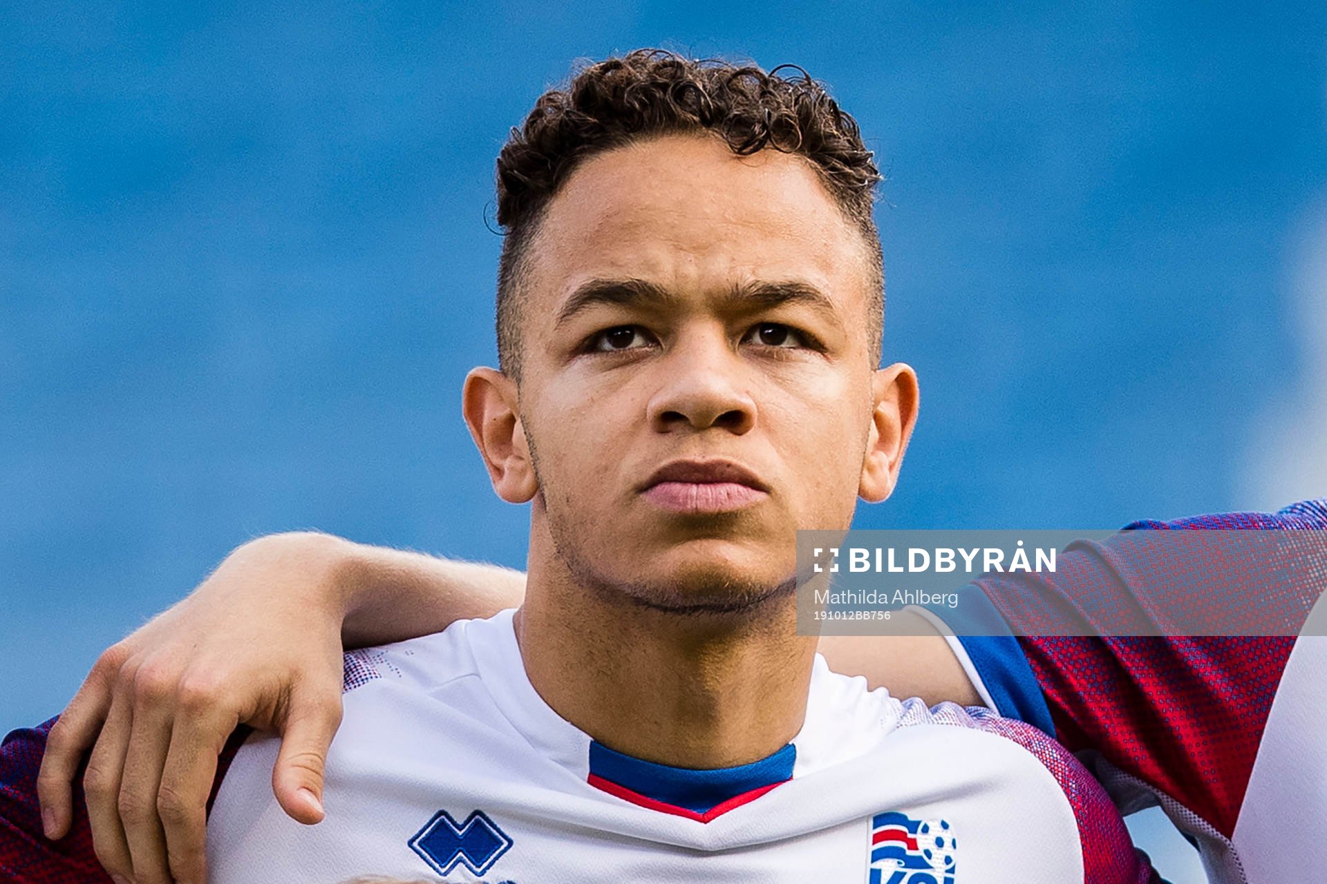 Mikael Anderson of Iceland