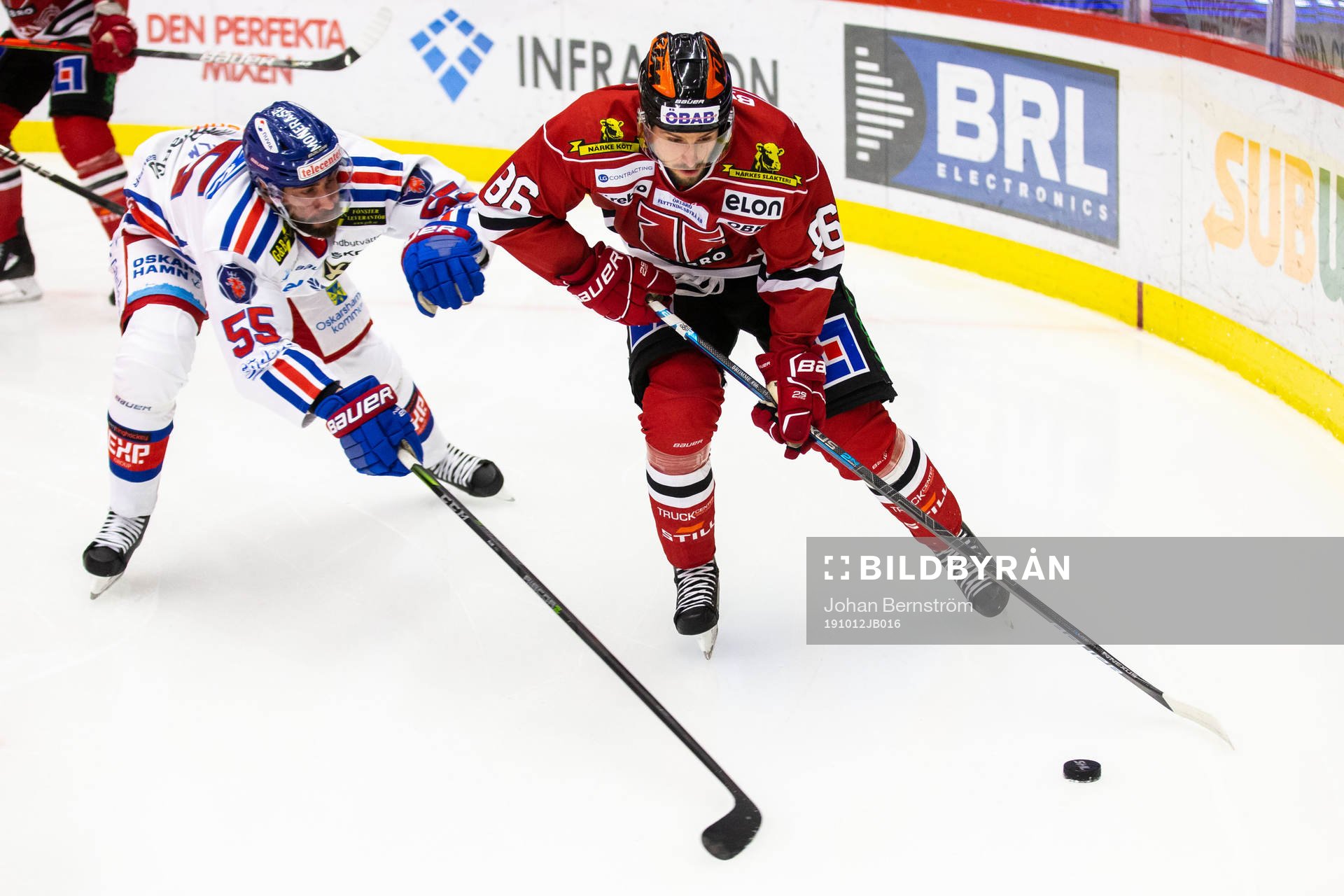 Oskarshamns Johan Alm och Örebros Mathias Bromé