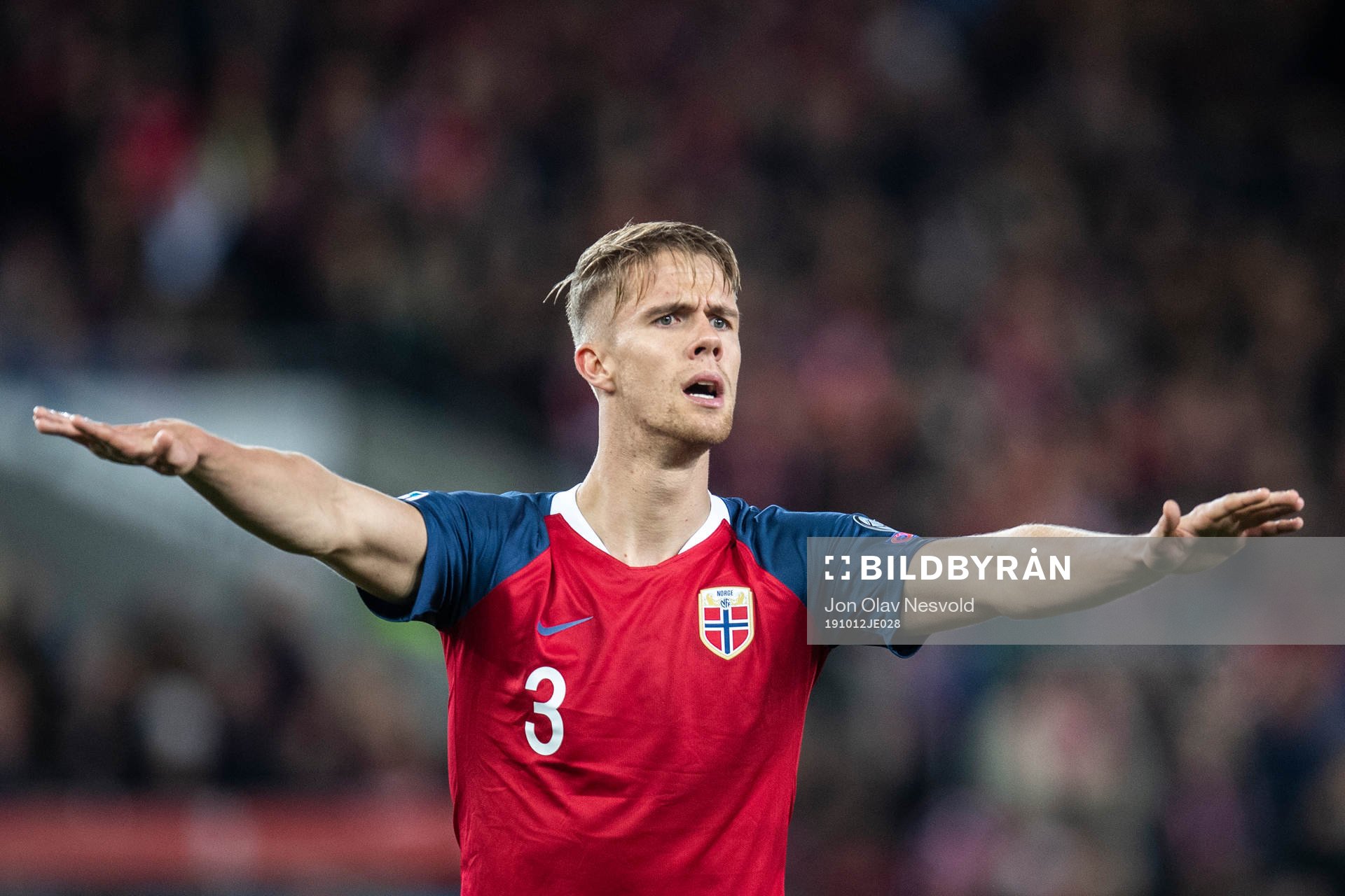 Kristoffer Ajer of Norway