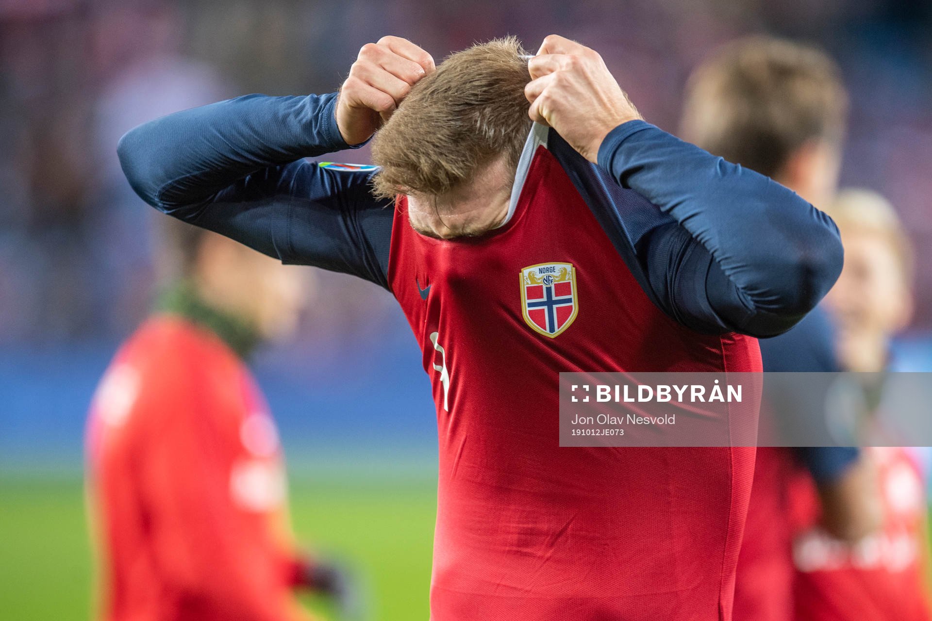Alexander Sørloth of Norway